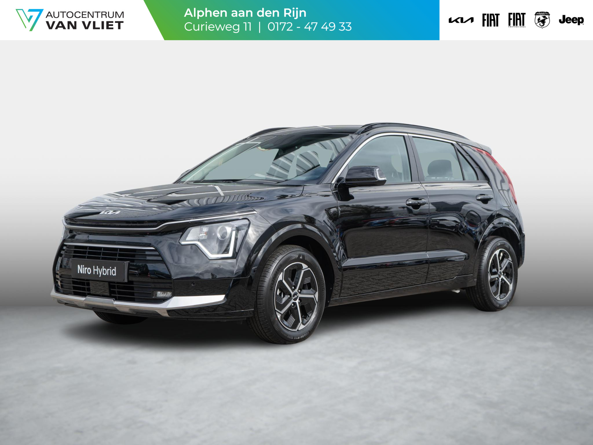 Kia Niro 1.6 GDi Hybrid DynamicLine | Op Voorraad | Direct leverbaar! | Navigatie | Carplay | Adapt. Cruise | Climate | Keyless | Camera | Bestelbaar | Snel leverbaar