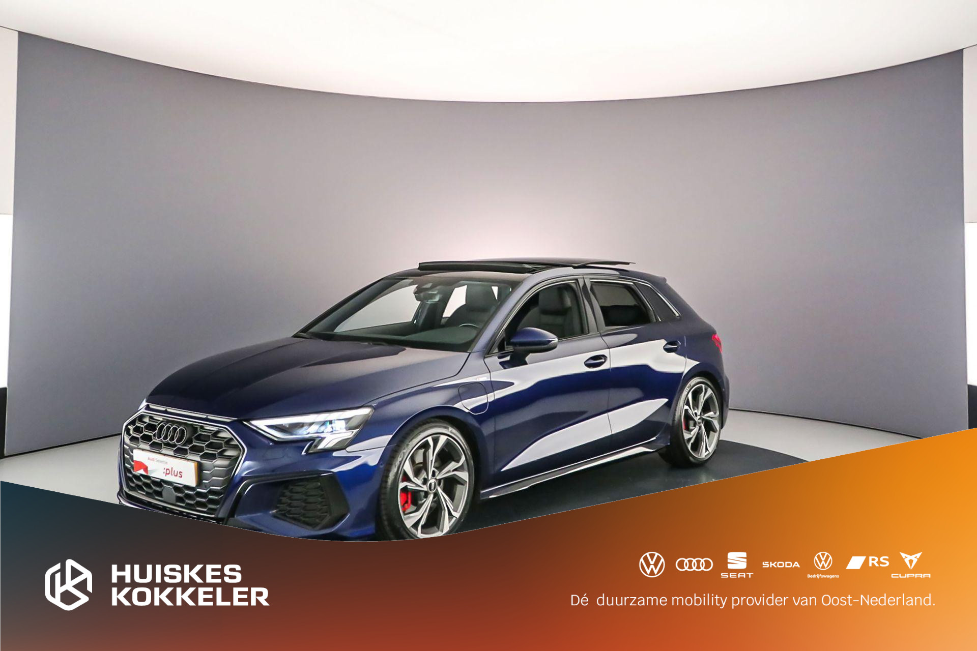 Audi A3 Sportback 45 TFSI e S edition Comp. | Pano | Adapt. Cruise | Audi Sound | 18 inch | Verlaagd Onderstel | Dodehoek |