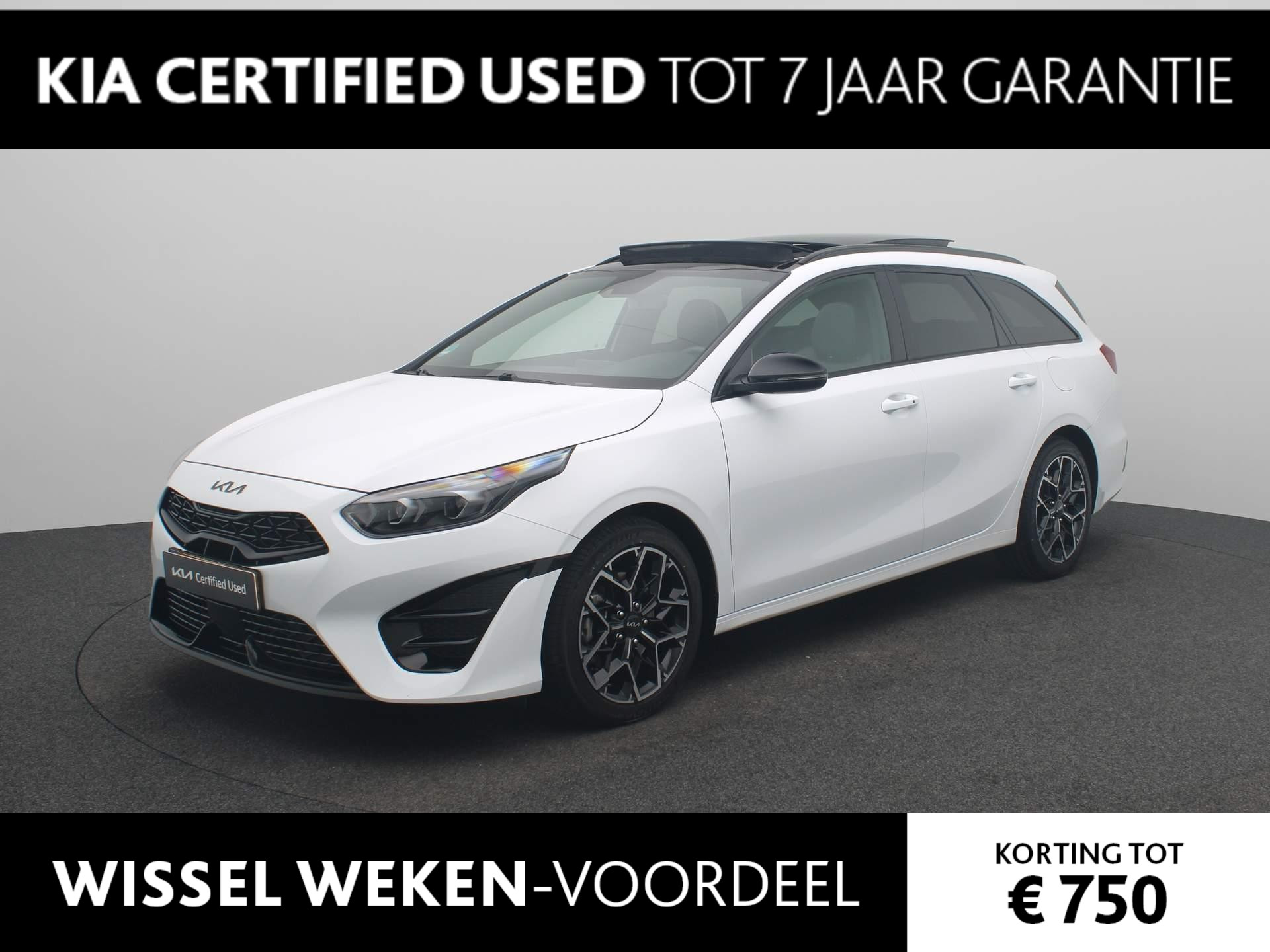 Kia Ceed Sportswagon 1.5 T-GDi GT-Line | AUTOMAAT | OPEN DAK | BLACK EDITION | STOEL EN STUURVERWARMING | LM VELGEN |