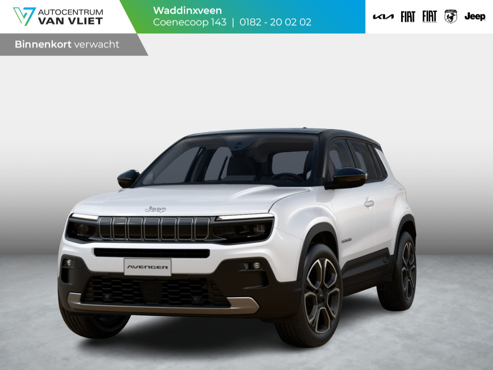 Jeep Avenger 1.2 e-Hybrid Summit | Schuif/Kanteldak | Winter Pack | Infotainment Pack | Snow White