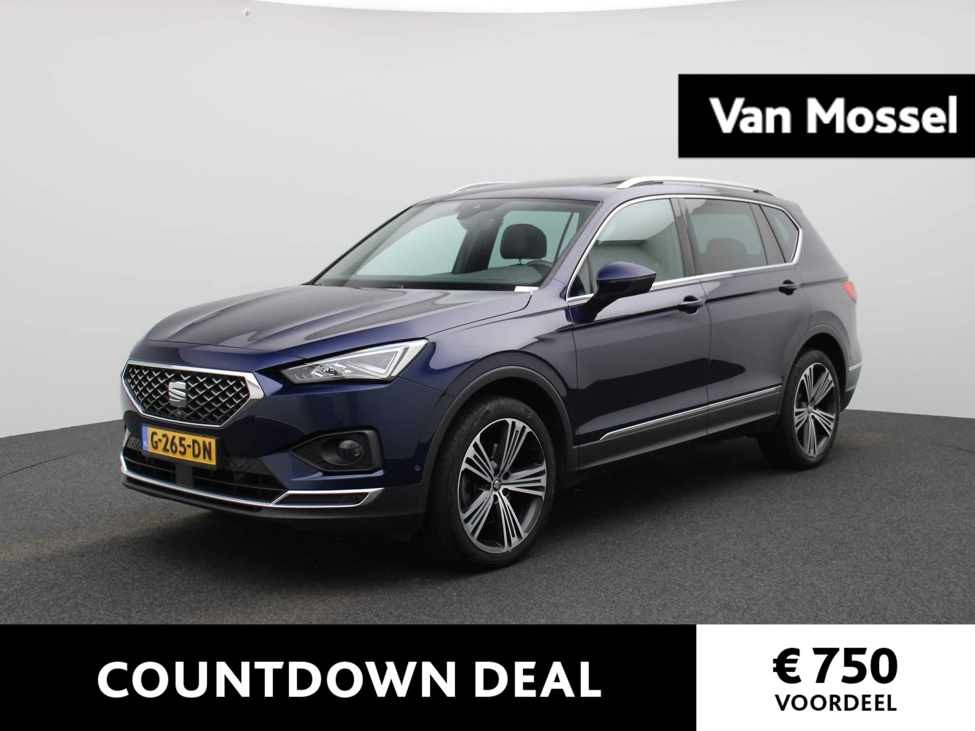 SEAT Tarraco 2.0 TSI 4DRIVE Xcellence | TREKHAAK | LEDER | NAVIGATIE | CLIMATE CONTROL | PARKEERSENSOREN | SCHUIFDAK | LED | CAMERA |