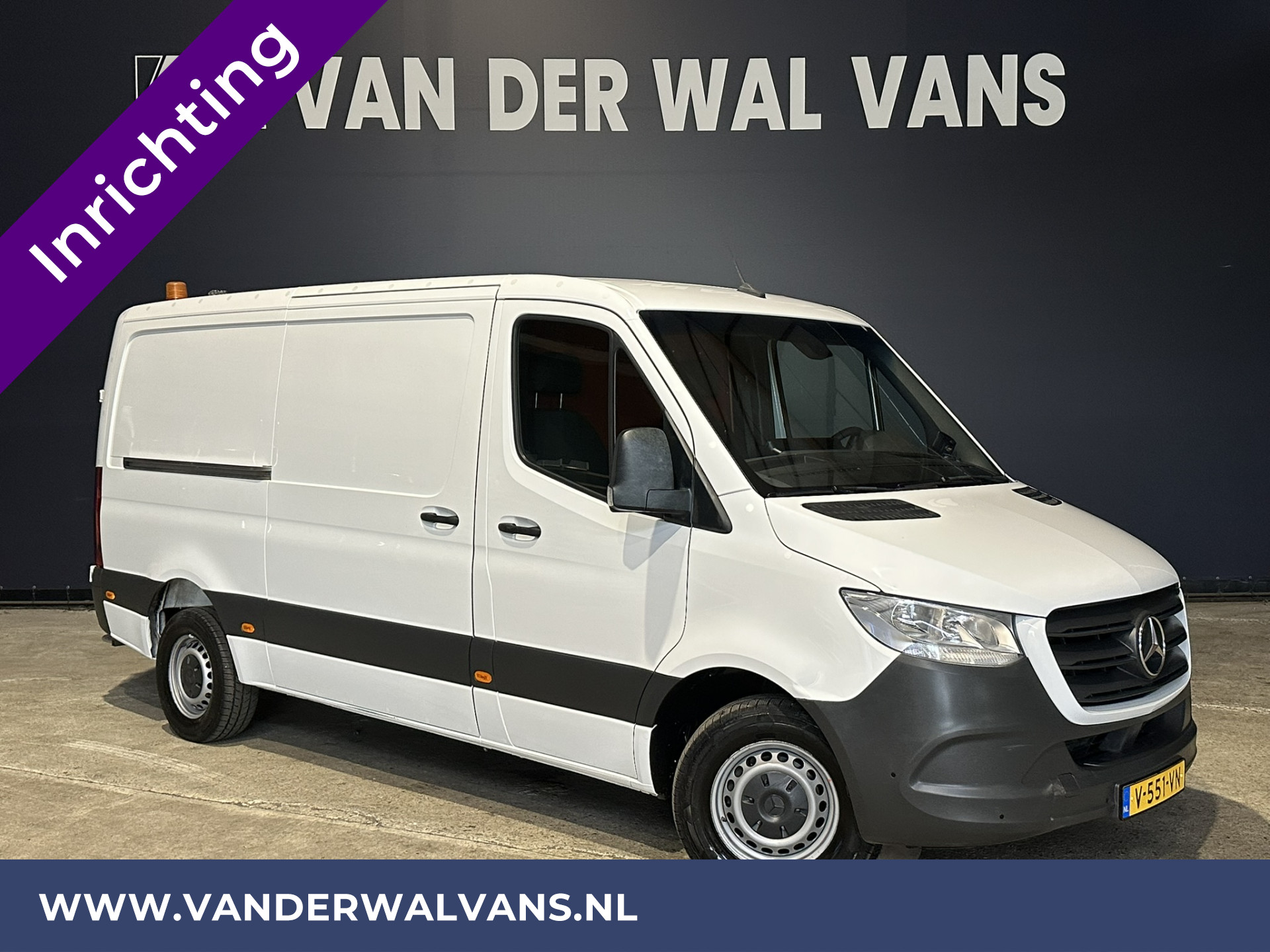 Mercedes-Benz Sprinter 316 CDI 164pk 3500kg Trekhaak L2H1 Euro6 Airco | Camera | Cruisecontrol | Apple carplay inrichting, android auto, parkeersensoren