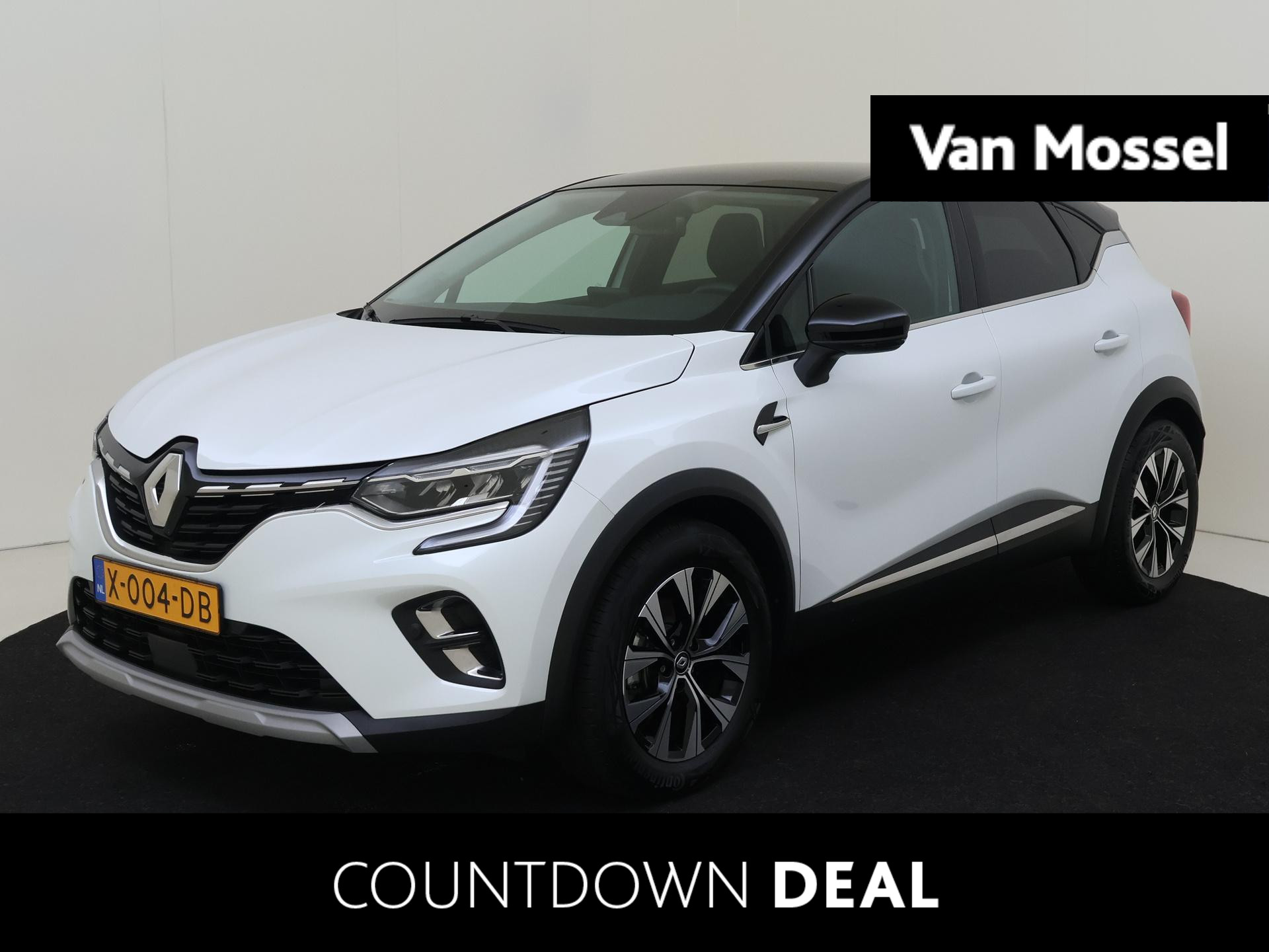 Renault Captur 1.6 E-Tech Hybrid 145 techno | Navigatie | Achteruitrijcamera | Carplay | Parkeersensoren | Climate Control | Lichtmetalen velgen 17"