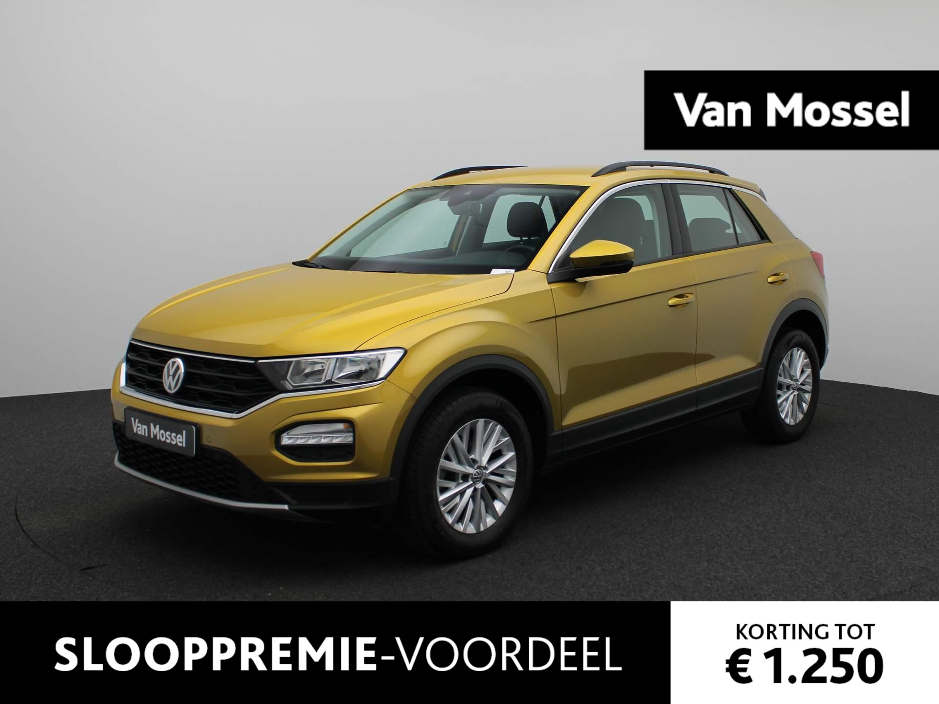 Volkswagen T-Roc 1.0 TSI Style UNIEKE KM STAND! | Navigatie | ECC | Camera | PDC | LMV | DAB | Apple carplay | Stoelverwarming | Elektrische klep | Adaptive Cruise