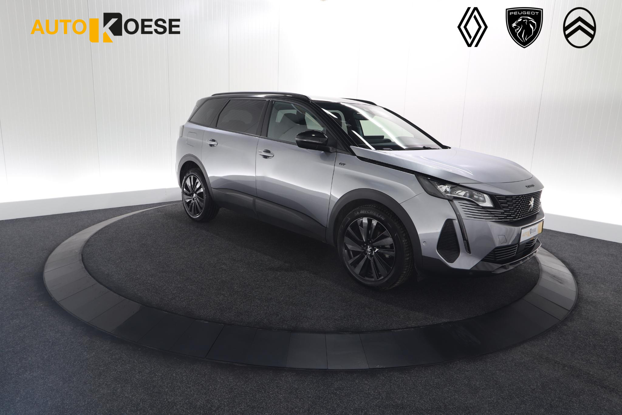 Peugeot 5008 PureTech 130 EAT8 GT Black Pack | 7 Zitplaatsen | adaptieve Cruise Control | Elektronische Kofferklep | Camera