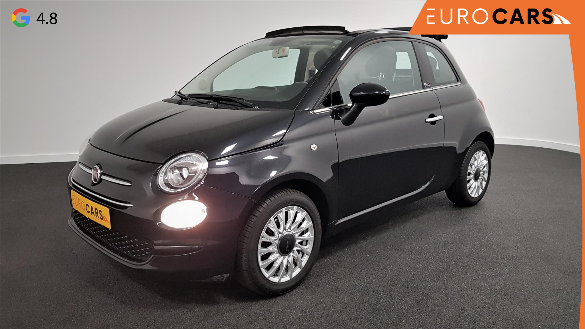 Fiat 500C 1.2 Automaat Lounge | Lederen Bekleding | Climate Control | Parkeer sensoren | Lichtmetalen Velgen