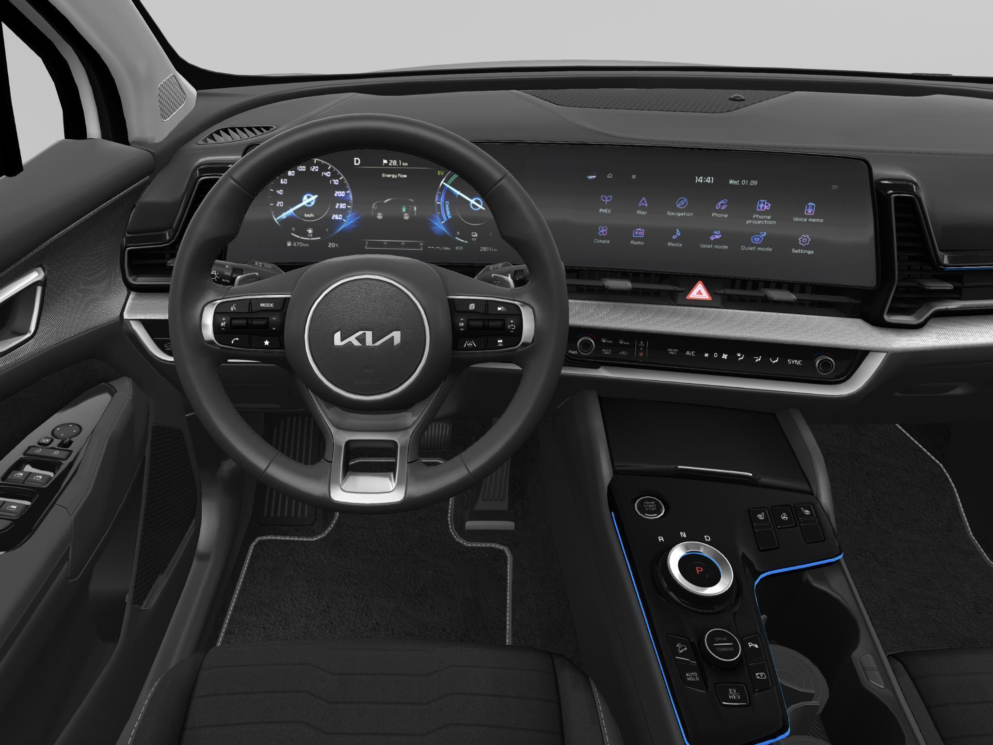 Kia Sportage 1.6 T-GDi Plug-in Hybrid DynamicPlusLine | Stoel-/stuurverwarming | Schuif-/kanteldak | Keyless | Navi | Clima | Cruise | Camera | Elek. stoelen