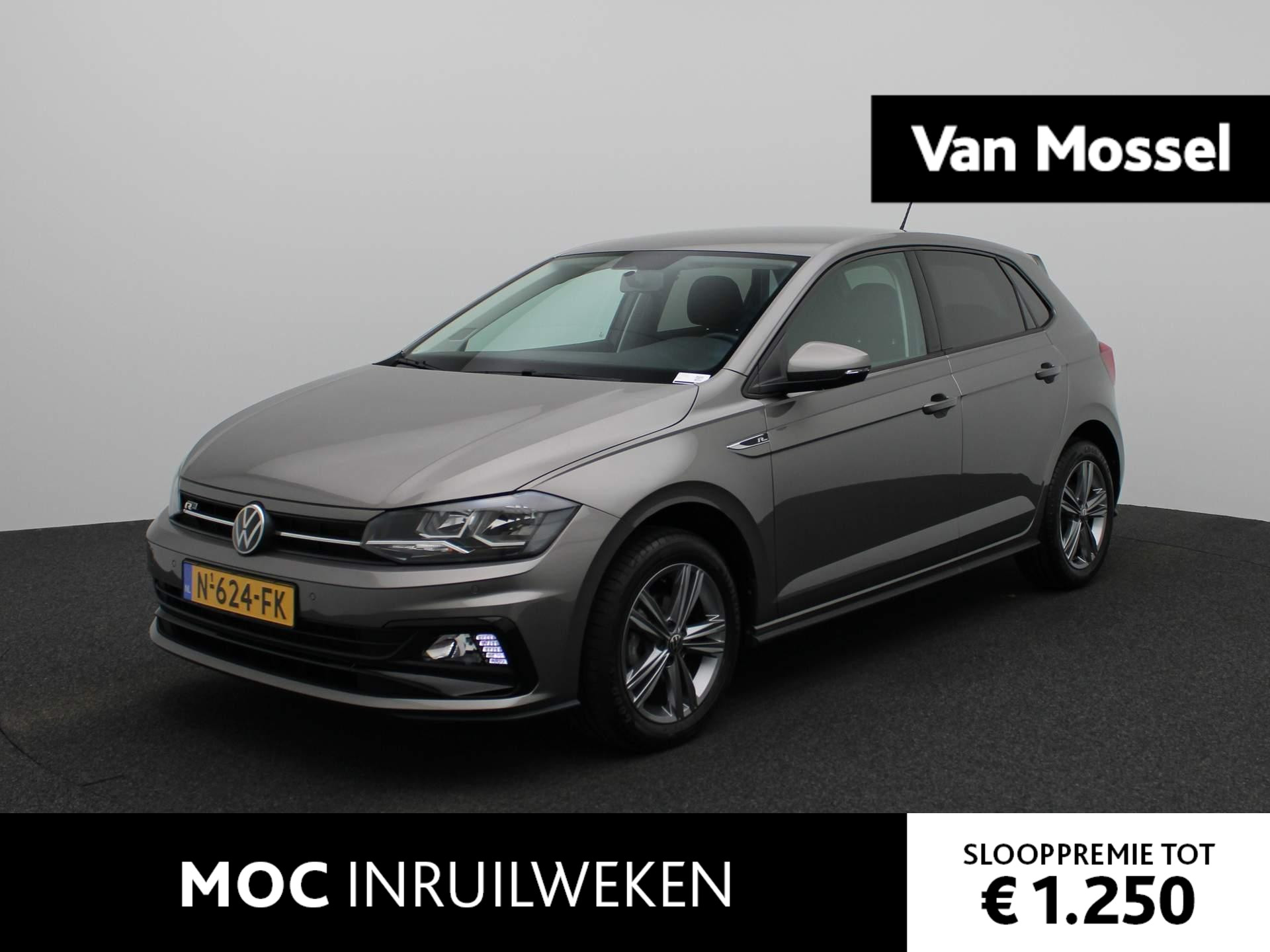 Volkswagen Polo 1.0 TSI R-Line Edition | APPLE CARPLAY - ANDROIDN AUTO | ADAPTIVE CRUISE CONTROL | NAVIGATIE | PARKEERSENSOREN | AIRCO | LICHTMETALEN VELGEN |