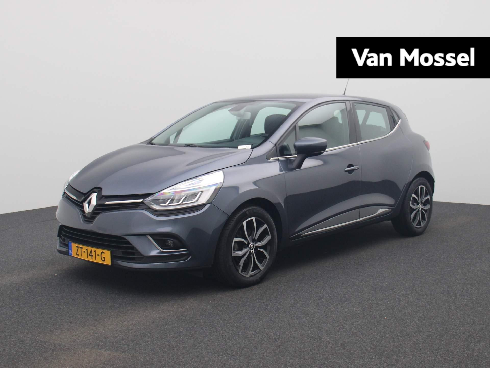 Renault Clio 0.9 TCe Intens | NAVIGATIE | CLIMATE CONTROL | CRUISE CONTROL | HALF-LEDER | PARKEERSENSOREN | LED VERLICHTING | LICHTMETALEN VELGEN |