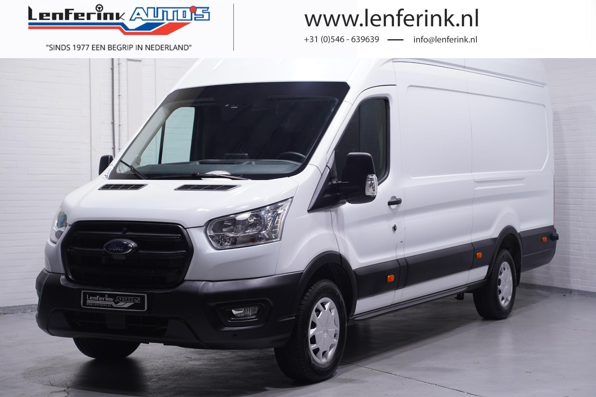 Ford Transit 2.0 TDCI 130 pk L4H3 Navi, Camera 270 Graden Deuren, Laadruimte Pakket, Cruise Control, PDC V+A, 3-Zits