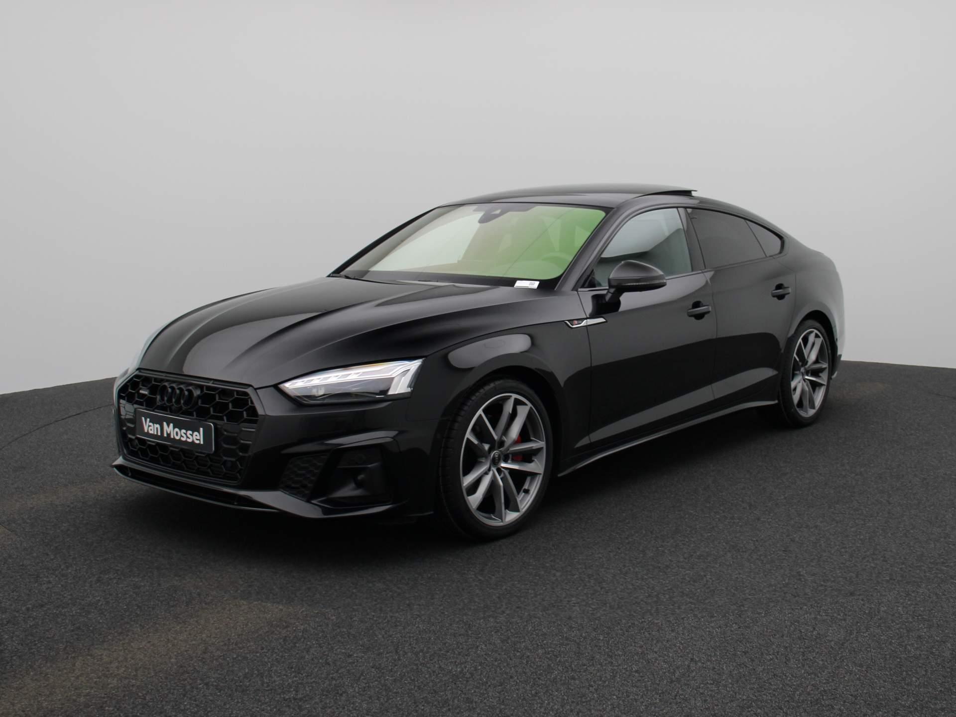 Audi A5 Sportback 45 TFSI quattro S edition 265 PK | S-line | Automaat | Navigatie | 360 Camera | Panoramadak | Adaptive Cruise Control | Trekhaak | Head-up Display | Stoelverwarming | Virtual Cockpit | Laser LED Matrix | Lichtmetalen velgen | Privacy glass |