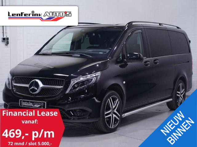 Mercedes-Benz Vito 114 CDI 136 pk Dubbel Cabine L2 Aut. 2x Schuifdeur LED Koplampen, Navi, Camera, 19" LMV, NAP, 5-Zits