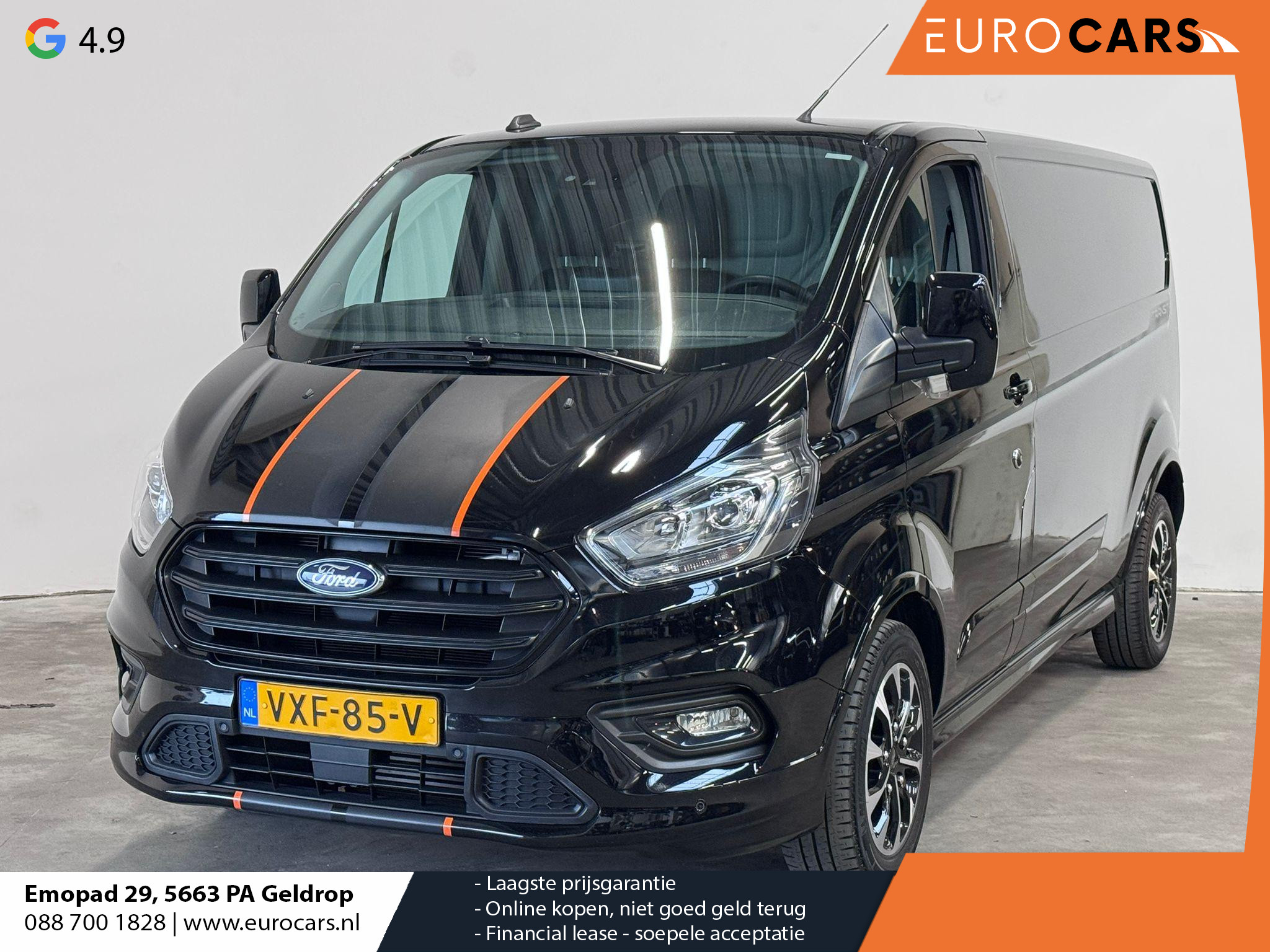 Ford Transit Custom 320 2.0 TDCI L2H1 Sport 3252 Airco| ACC| Bluetooth| Navi| Trekhaak|