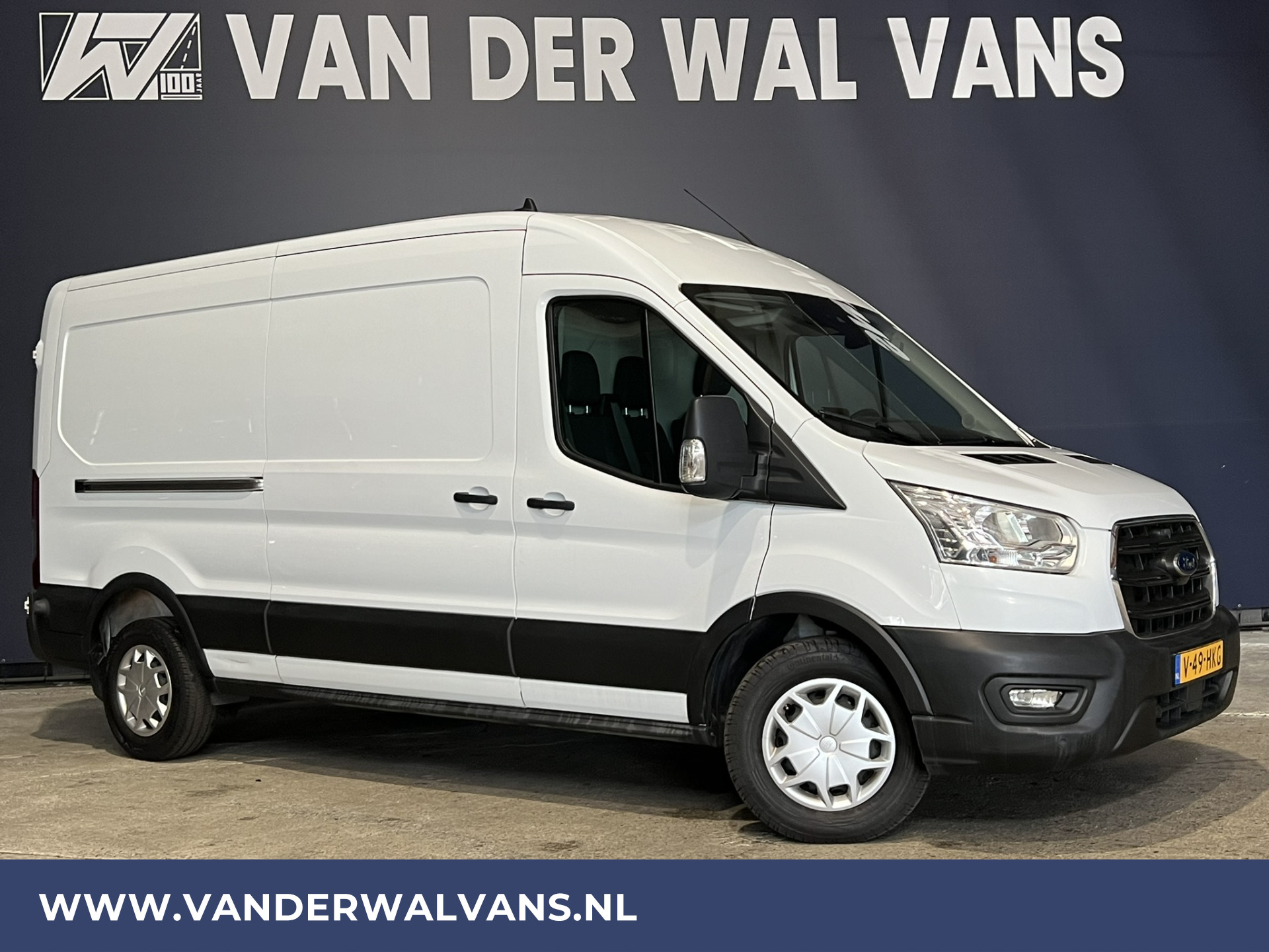 Ford Transit 2.0 TDCI 130pk L3H2 Euro6 Airco | Navigatie | Stoelverwarming | Camera cruisecontrol, parkeersensoren, verwarmde voorruit,  Apple Carplay, Android auto