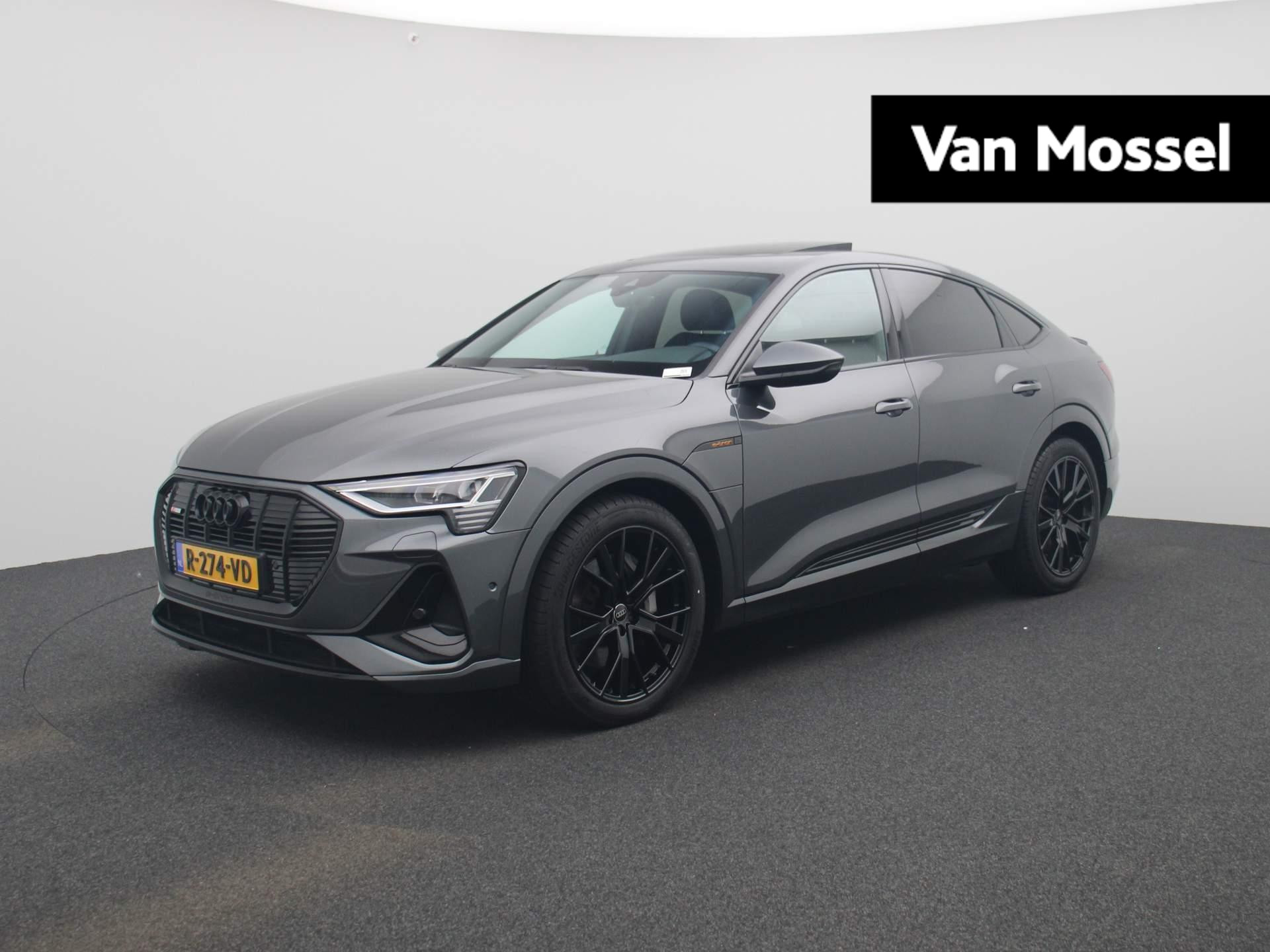 Audi e-tron Sportback 55 quattro S edition 95 kWh | Half-Leder | Navigatie | Climate Control | Camera | Schuifdak | Luchtvering | Stoelverwarming | LED | LMV | Parkeersensoren |