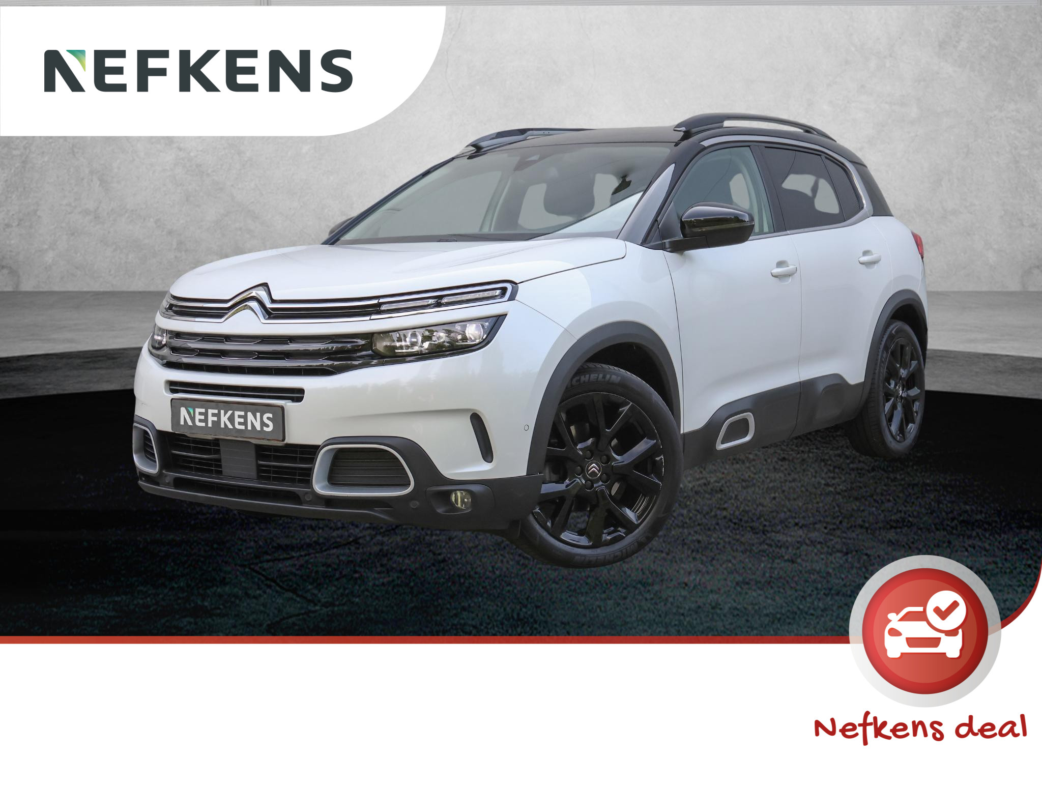 Citroën C5 Aircross 130pk P.T. Shine (Trekhaak/Adapt.Cruise/Elek.klep/Camera/Climate/Keyless/LMV)