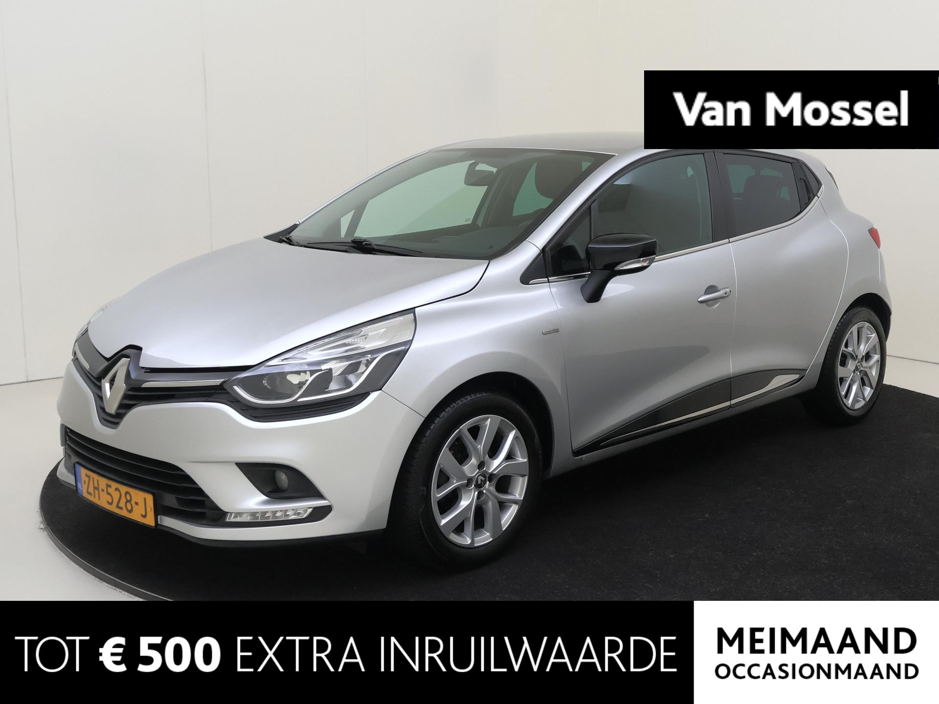 Renault Clio 0.9 TCe Limited | 5-drs | Navigatie | Parkeersensoren achter | Bluetooth | Airco | Lichtmetalen velgen 16"
