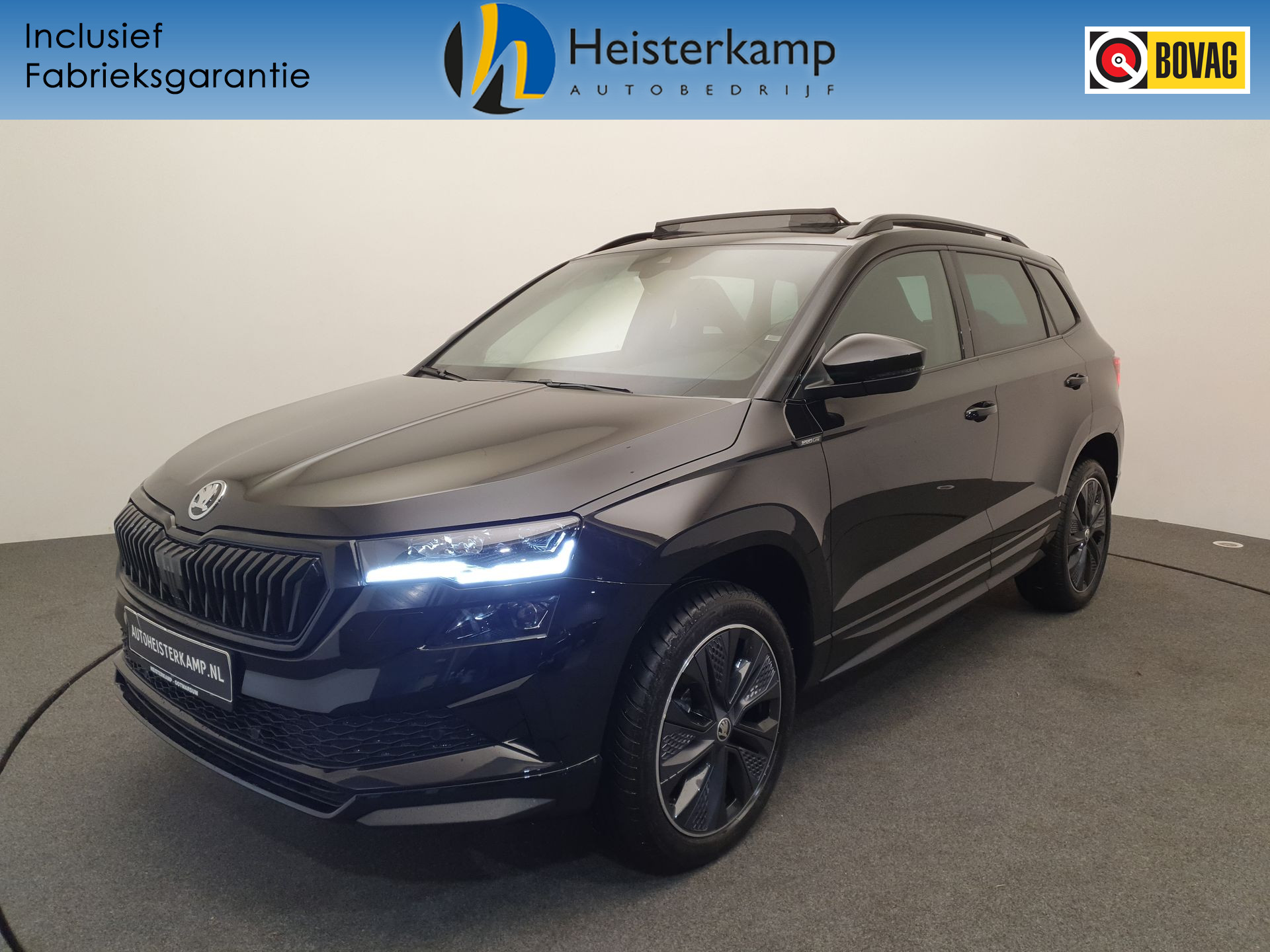 Škoda Karoq 1.5 TSI 150pk DSG/AUT Sportline Wegklapbare trekhaak, Panoramadak, ACC