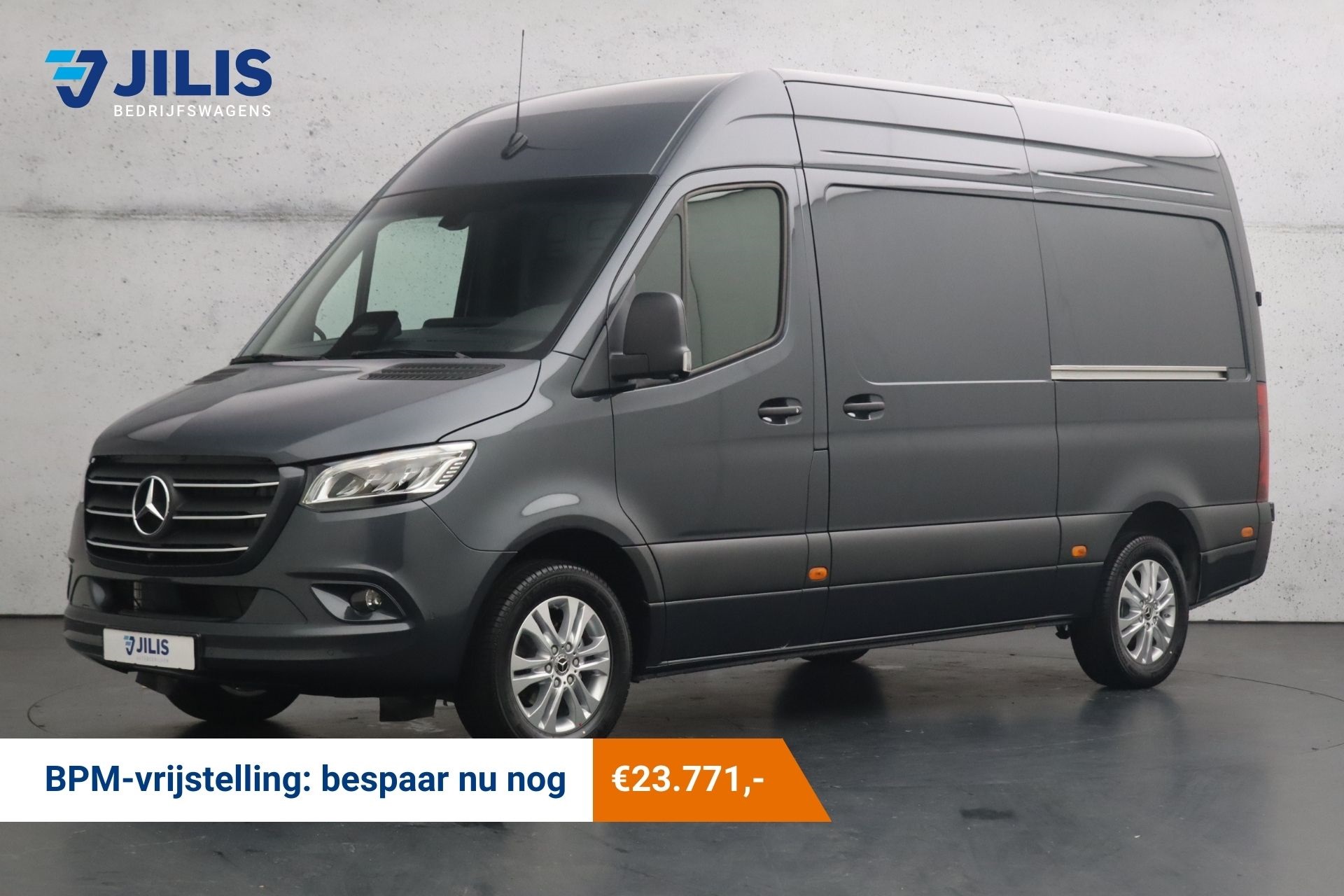 Mercedes-Benz Sprinter 319 1.9 CDI L2H2 Automaat | 360 graden camera | Adaptieve cruise control | 2x schuifdeur | LED | Trekhaak