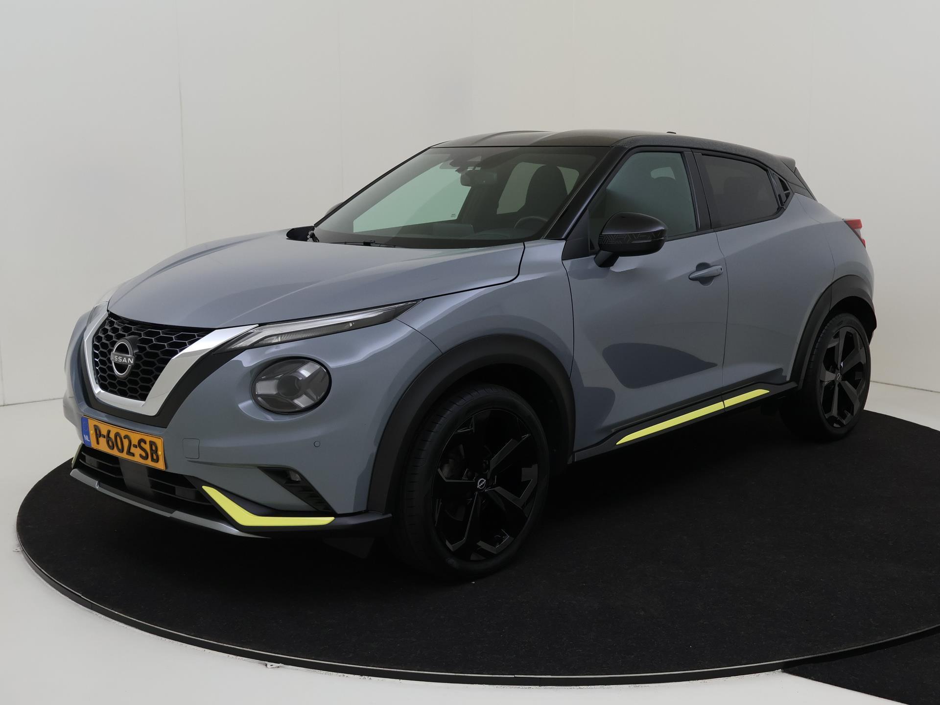 Nissan Juke 1.0 - 114PK DIG-T Kiiro | Navigatie | Cruise Control | Airco | Apple Carplay/Android Auto | Parkeersensoren | Licht & Regen Sensor | LED Lampen | Electrische Ramen | Centrale Deurvergrendeling |