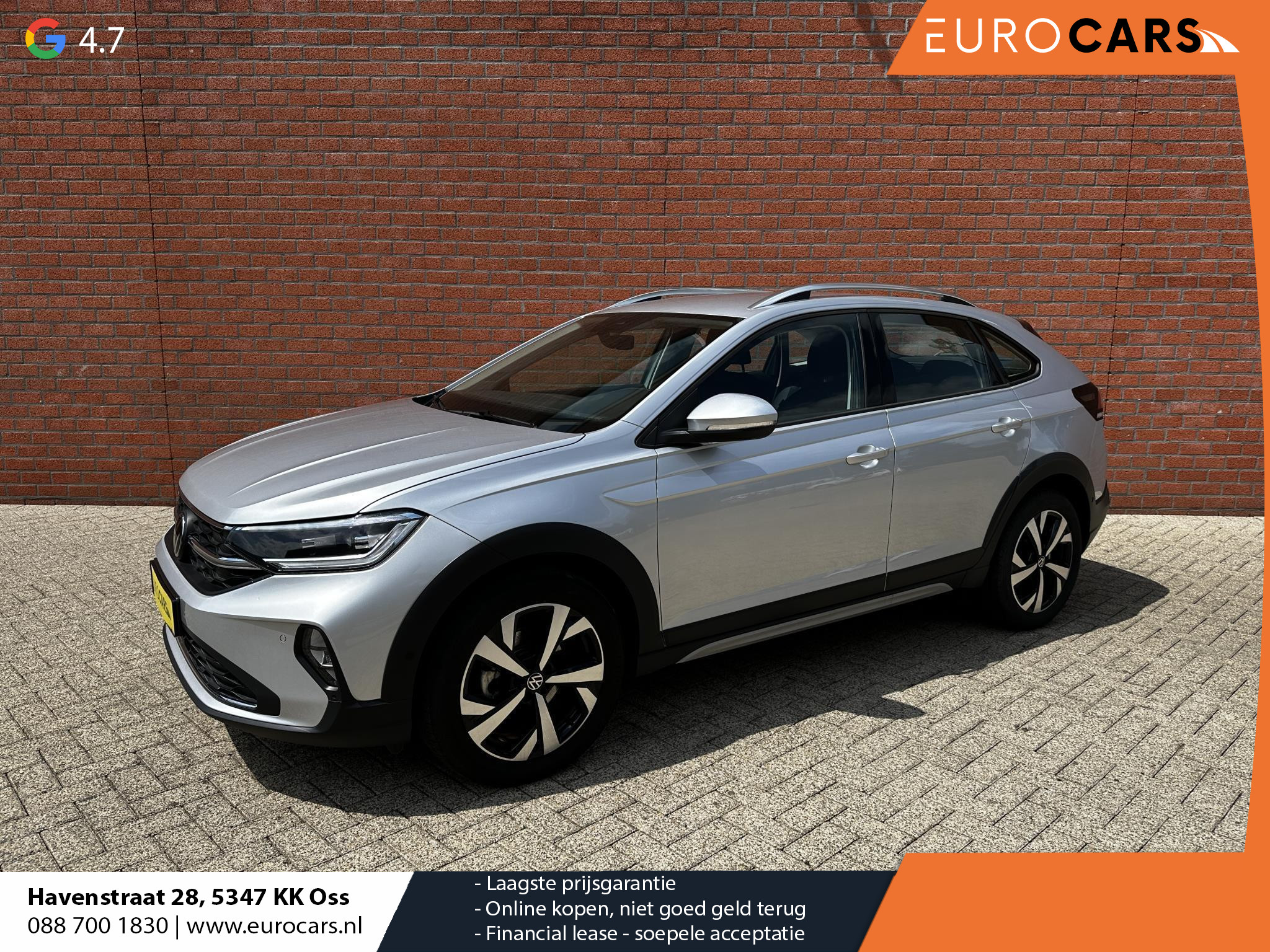 Volkswagen Taigo 1.0 TSI 110pk DSG Style Navigatie Apple Carplay/Android Auto Parkeersensoren Camera Blind Spot Assist Adaptive Cruise Control Stoelverwarming Ledverlichting Climate Control