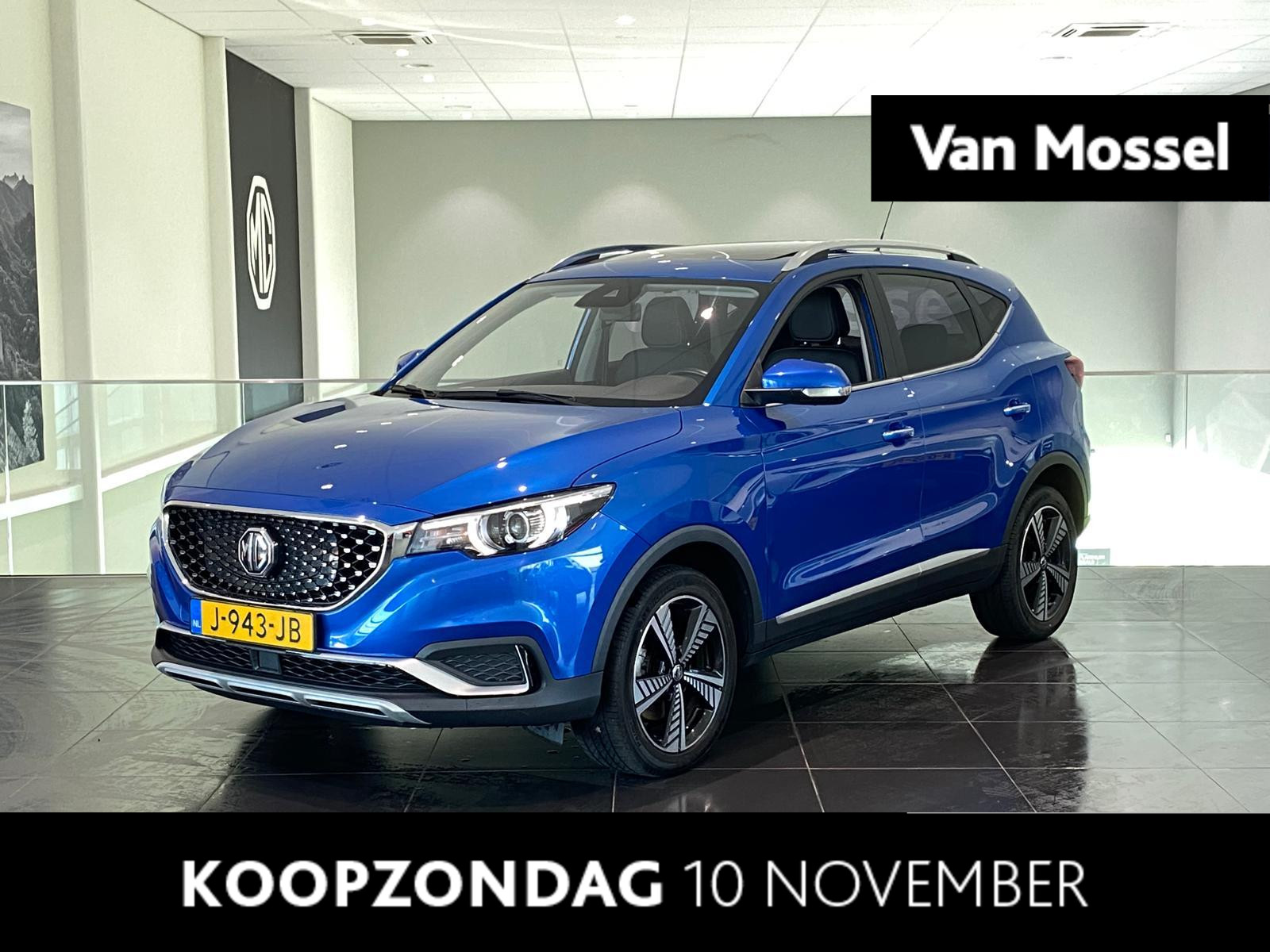 MG ZS-EV Luxury 45 kWh | 1e-Eigenaar | Leder | Navi | Panoramadak | Apple CarPlay | Camera |