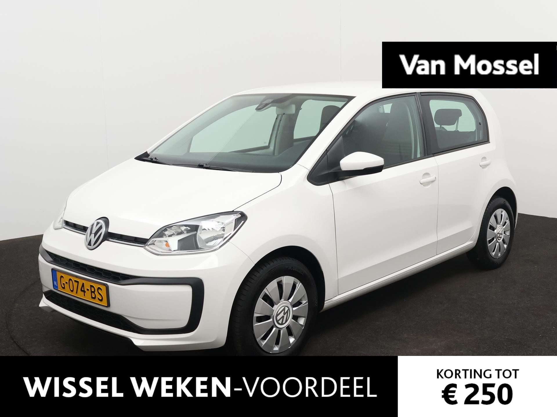 Volkswagen up! 1.0 BMT move up! 65 PK | Airco | Bluetooth | DAB+ | Elektrische ramen | LED dagrijverlichting | Buitenspiegels elektrisch verstel- en verwarmbaar |