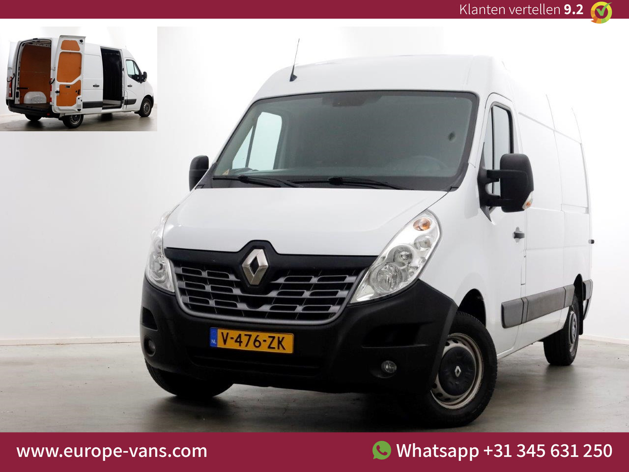 Renault Master T35 2.3 dCi 170pk E6 Automaat L2H2 Airco/Navi/Camera 05-2019