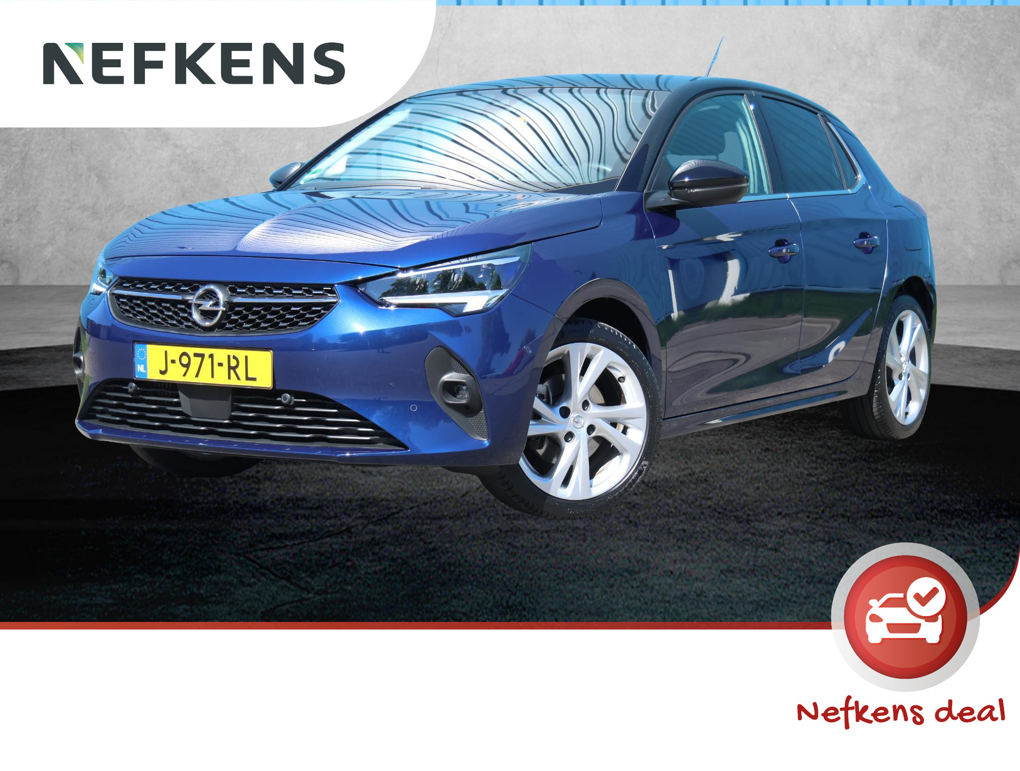 Opel Corsa 1.2 100PK Elegance | Stoel/Stuur Verwarming | AppleCarPlay/AndroidAuto | Camera | Climate Control | Navigatie | LED | Armsteun | 17"LMV |
