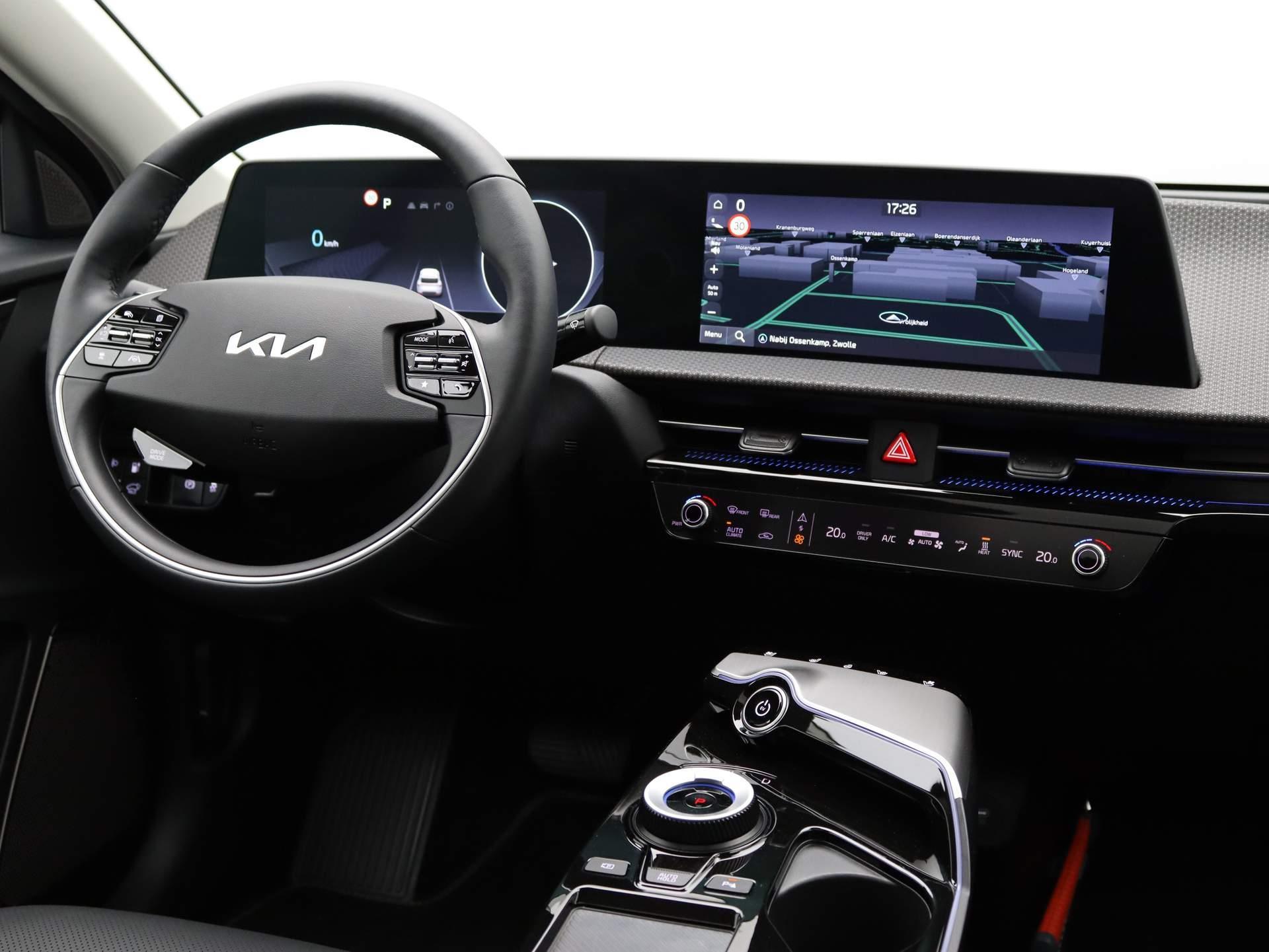 Kia EV6 Plus Advanced 77.4 kWh | Meridian | 20" Lichtmetalen velgen | Panorama dak | Leder |