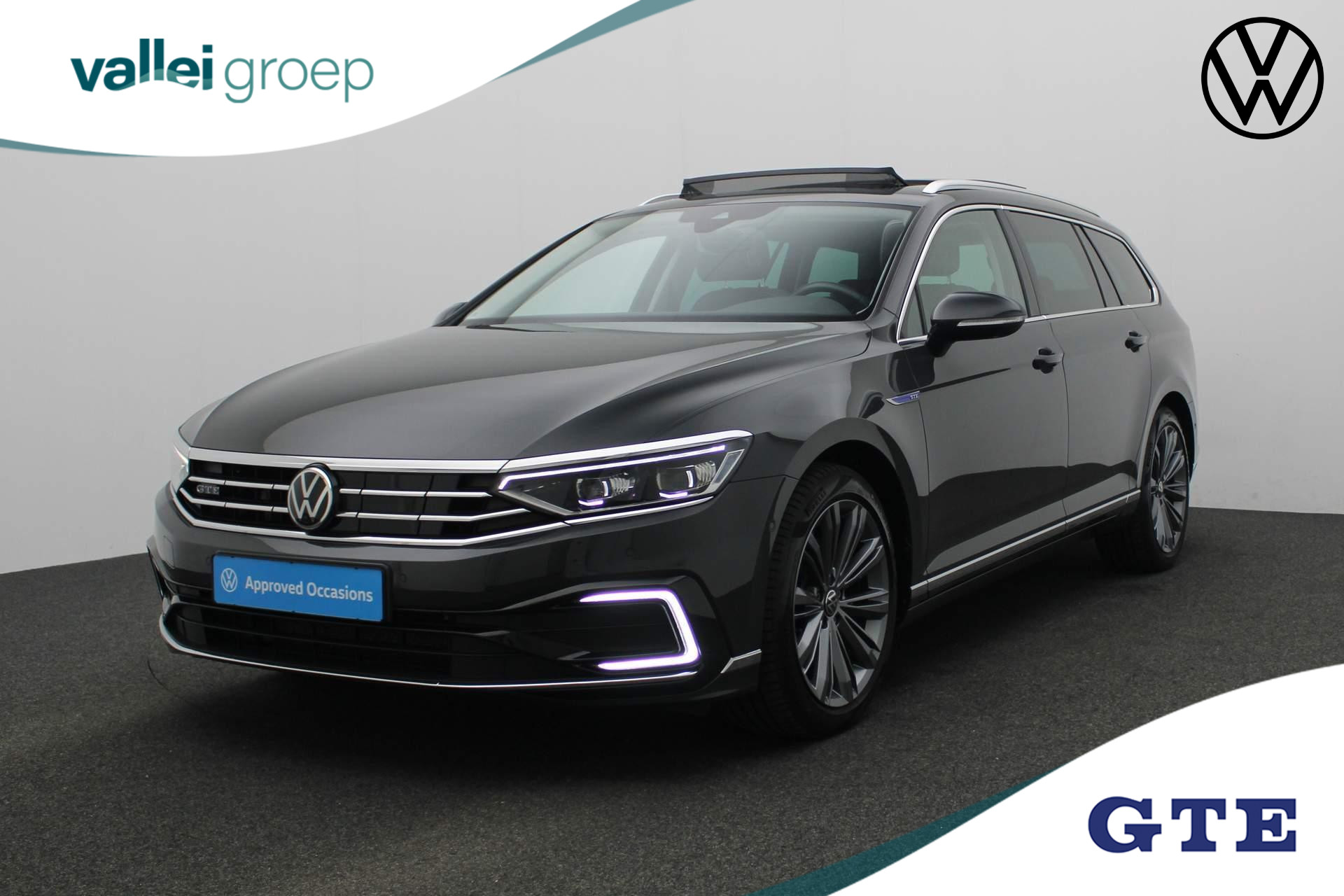 Volkswagen Passat Variant 1.4 TSI 218PK DSG PHEV GTE Business | Pano | IQ Light | Keyless | 360 camera | 18 inch | Navi Discover Pro | ACC