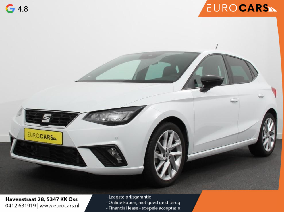 SEAT Ibiza 1.0 EcoTSI FR Adaptive cruise control | Climate control | LED | Verwarmde voorstoelen| Parkeersensoren | Achteruitrij camera | Apple Caplay/ Andriod Auto