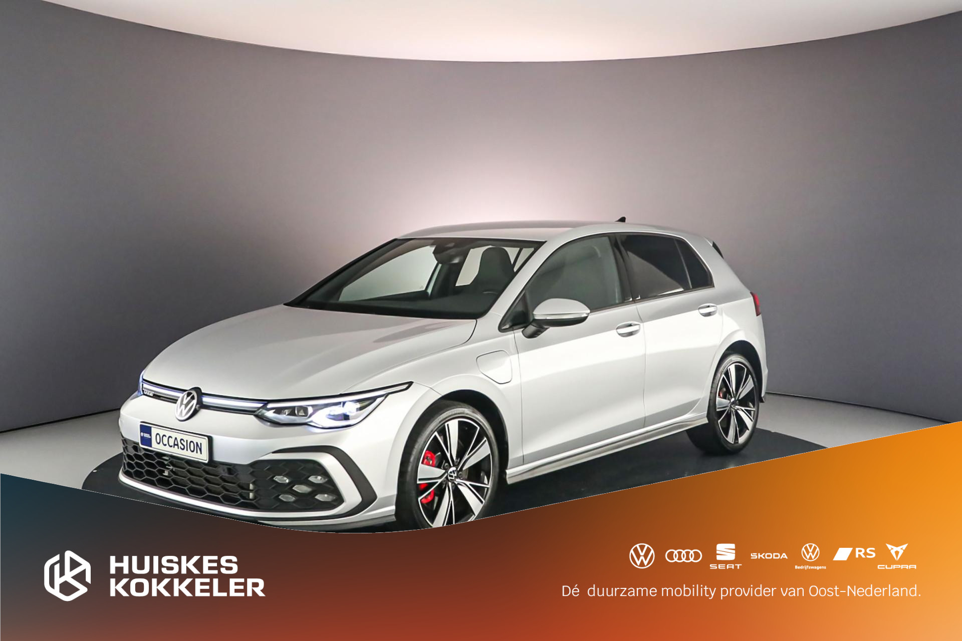 Volkswagen Golf GTE 1.4 TSI eHybrid 245pk DSG Automaat Achteruitrijcamera, Navigatie, Adaptive cruise control, Airco, Stoelverwarming, DAB, Parkeersensoren, LED verlichting, App connect