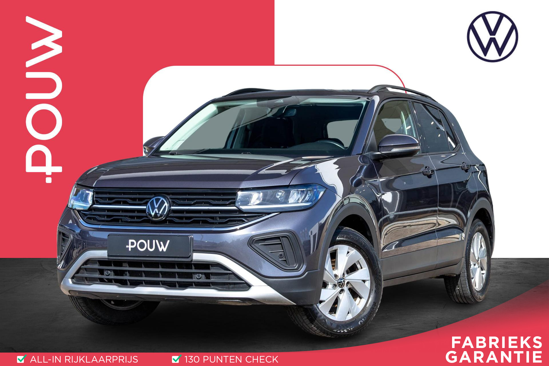 Volkswagen T-Cross 1.0 TSI 95pk Life Edition | Android Auto/Apple Carplay | PDC | Climate Control