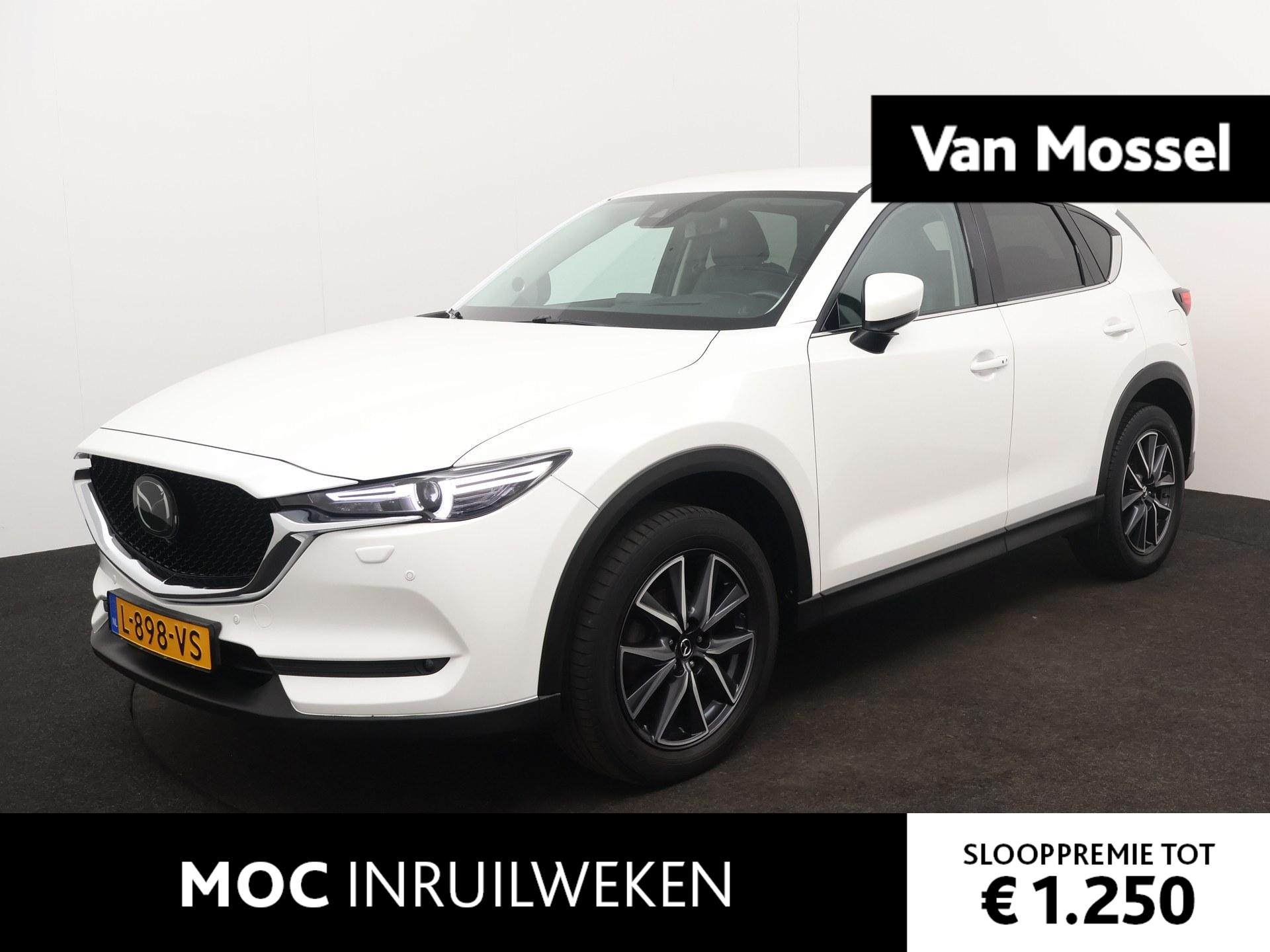 Mazda CX-5 2.0 SkyActiv-G 165 GT-M | LEDER | STOELVERWARMING | STUURWIELVERWARMING | BOSE | MEMORY SEAT | ELEKTRISCHE KOFFERKLEP | LED VERLICHTING |