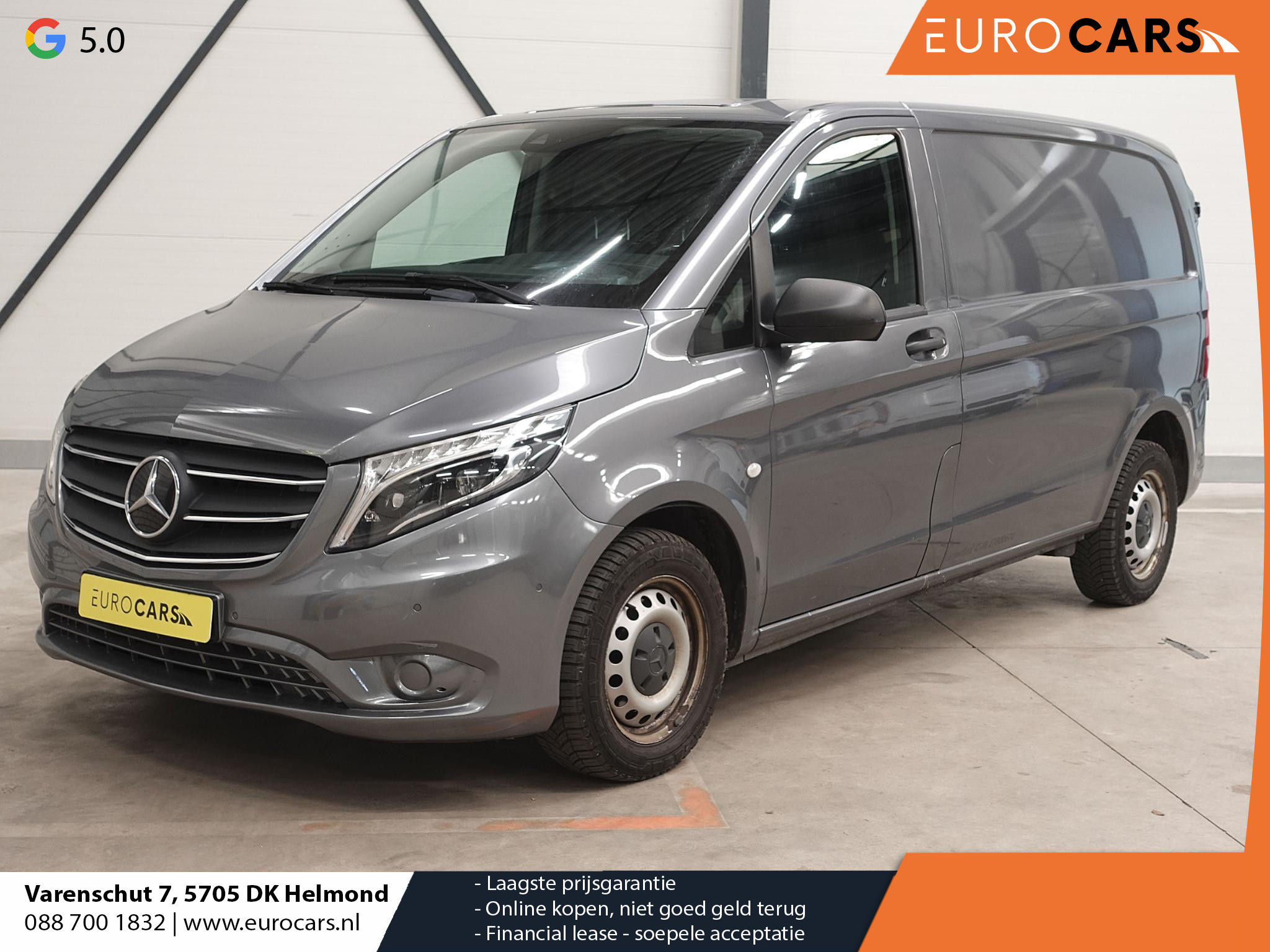 Mercedes-Benz Vito 114 CDI Automaat Compact LED Cruise control Camera Leder Navi Carplay Trekhaak Airco Parkeersensoren