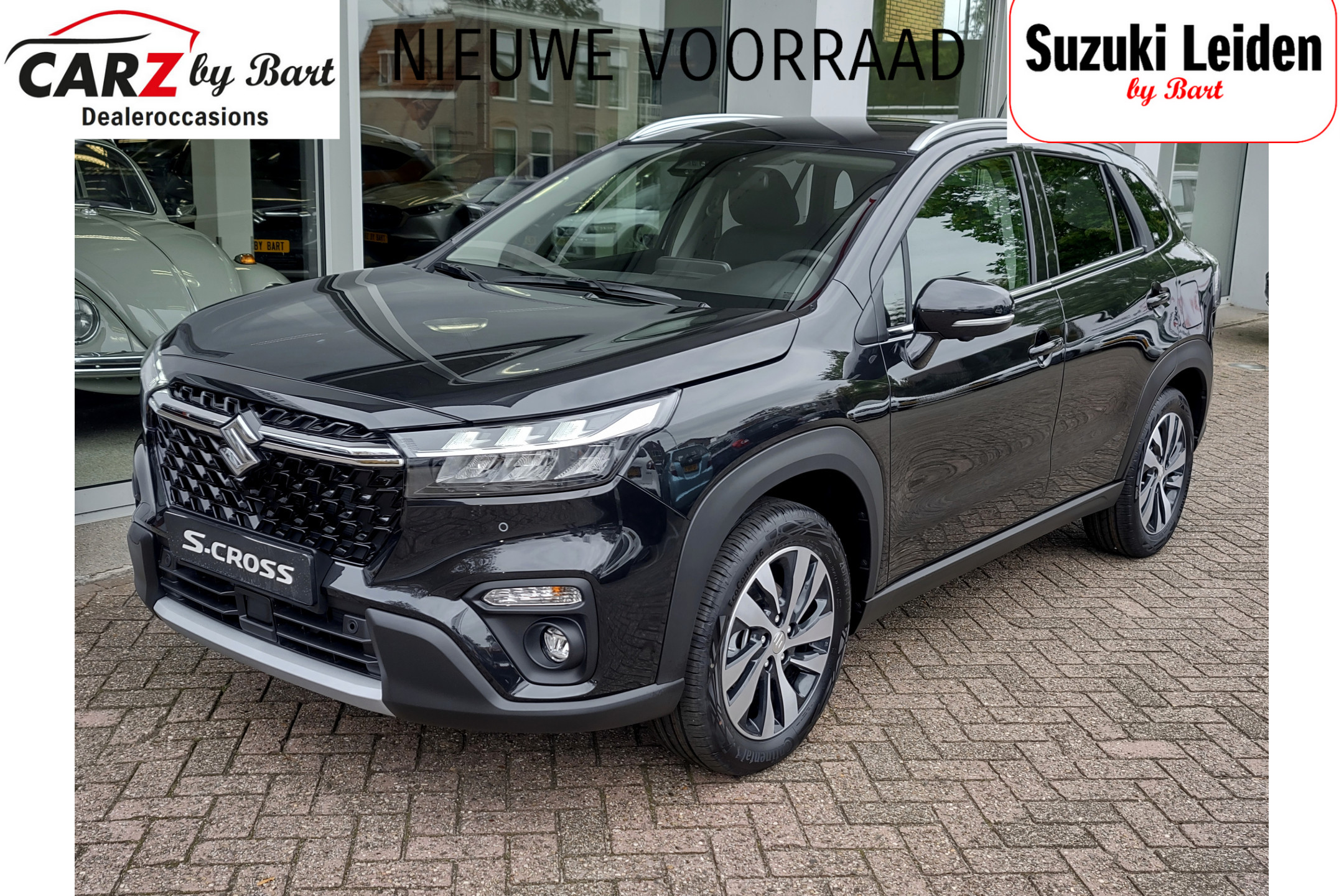 Suzuki S-Cross 1.4 BOOSTERJET STYLE SMART HYBRID DIRECT LEVERBAAR! | Model 2024! | Inclusief € 1.500,- Voorraad Voordeel