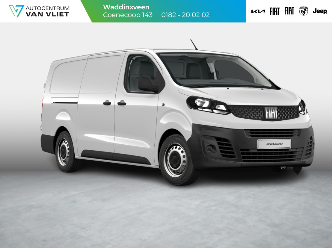 Fiat Scudo 2.0 MultiJet L3H1 | Uit voorraad leverbaar | Navi | LED | Camera | Apple Carplay | 3-Zits | Trekhaak afn.