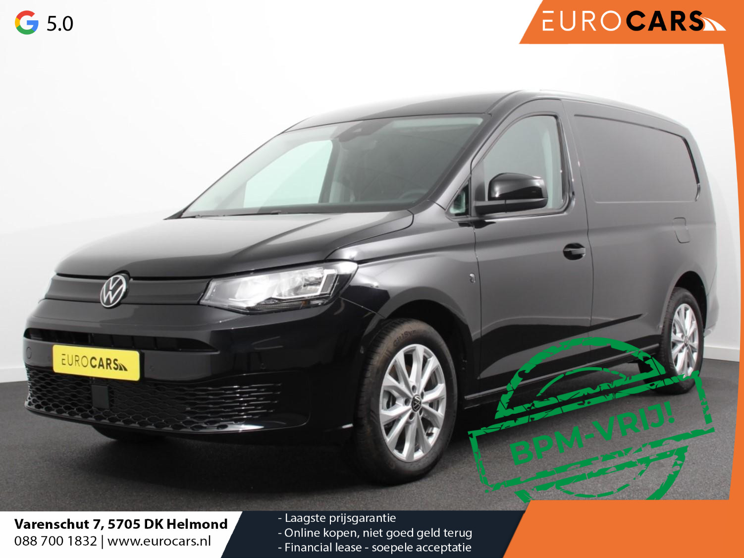 Volkswagen Caddy Cargo Maxi 2.0 TDI 122pk DSG Style Trekhaak Navigatie Apple Carplay/Android Auto Camera Parkeersensoren Adaptive Cruise Control Climate Control Lichtmetalen velgen