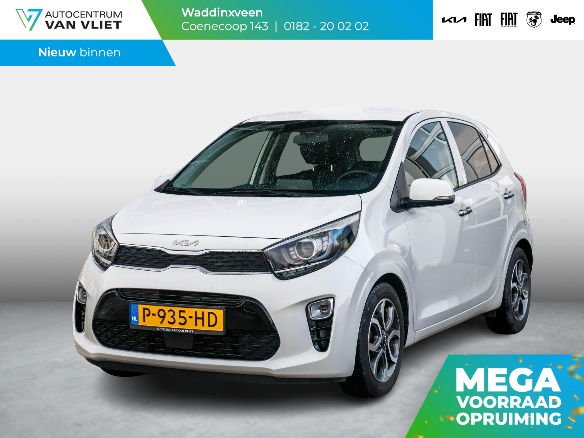 Kia Picanto 1.0 DPi DynamicPlusLine Navigatie l 16 inch LM velgen l camera l Led verlichting l Trekhaak