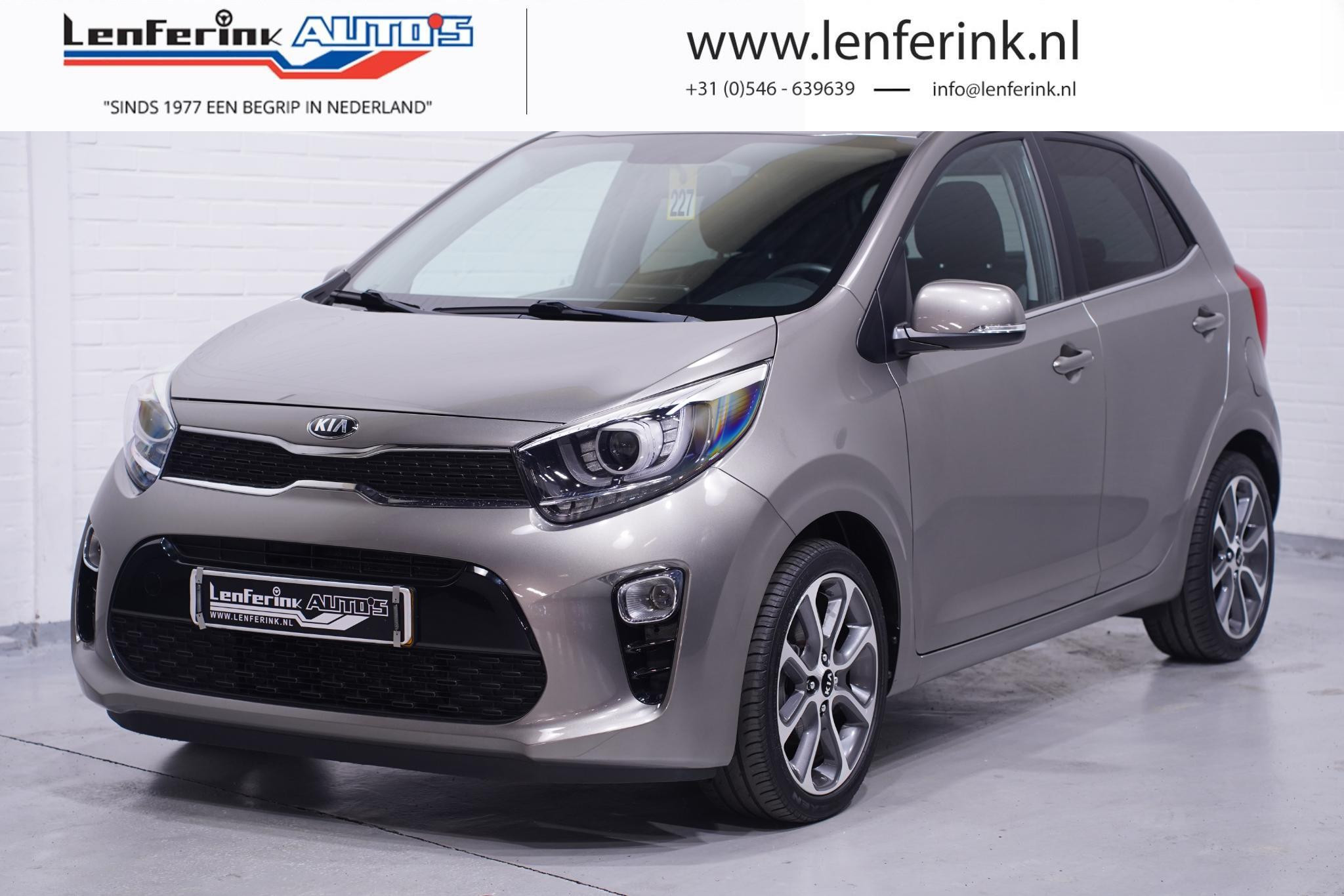 Kia Picanto 1.0 CVVT Design Edition Navi Clima Camera Leder/stof Apple Carplay 1e Eigenaar NAP