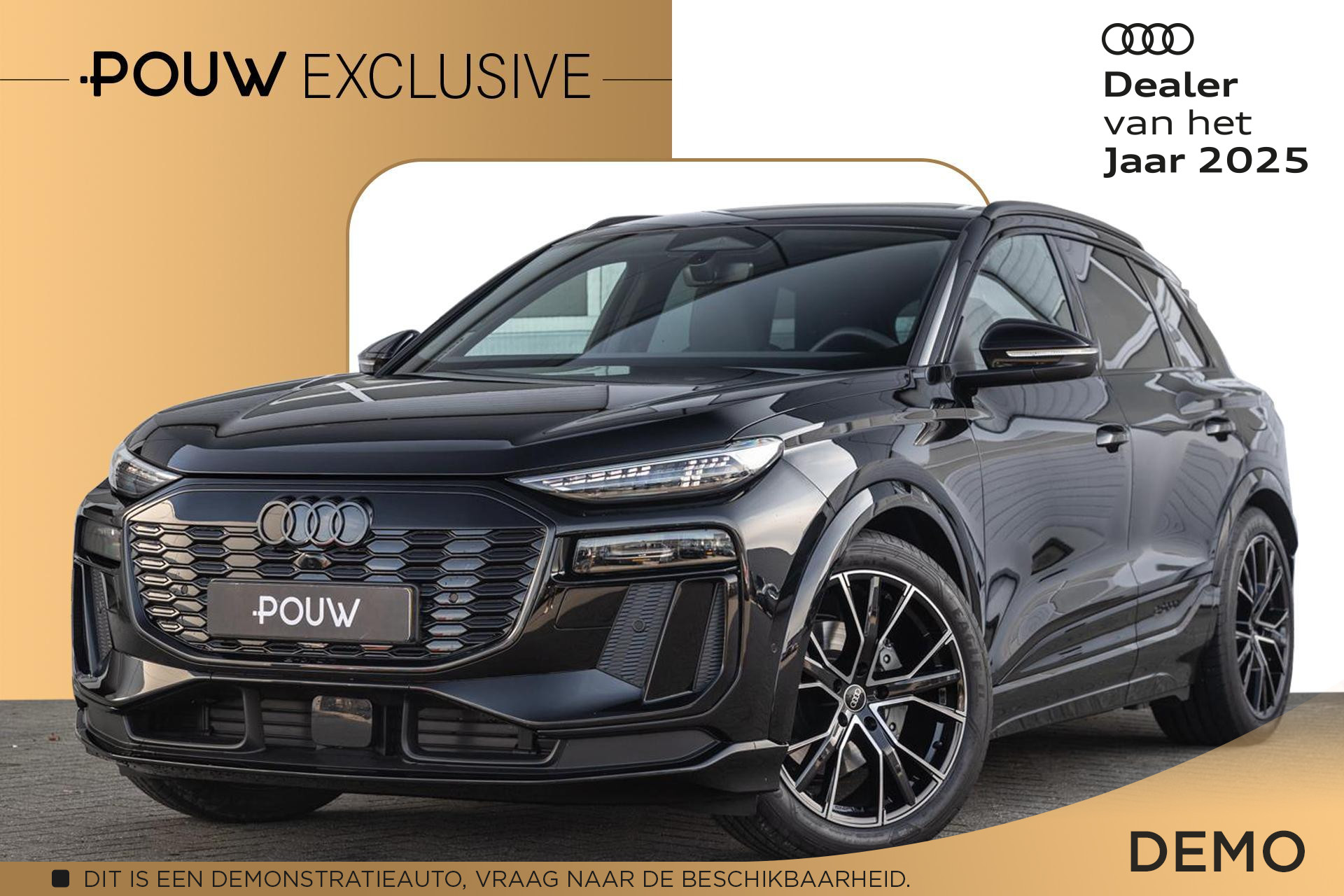 Audi Q6 e-tron Performance 306pk S-Line Edition 100 kWh | 21" LMV | Luchtvering | Bijrijdersscherm
