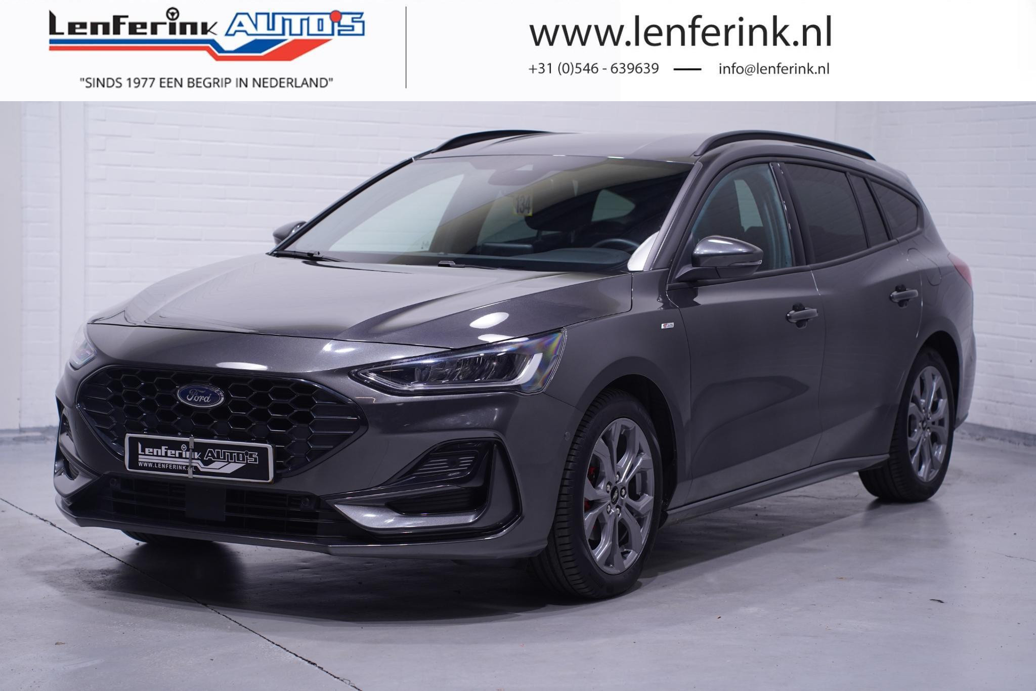 Ford Focus Wagon 1.0 EcoBoost Hybrid ST Line Style Navi Winterpakket Apple Carplay NAP Rijklaar!