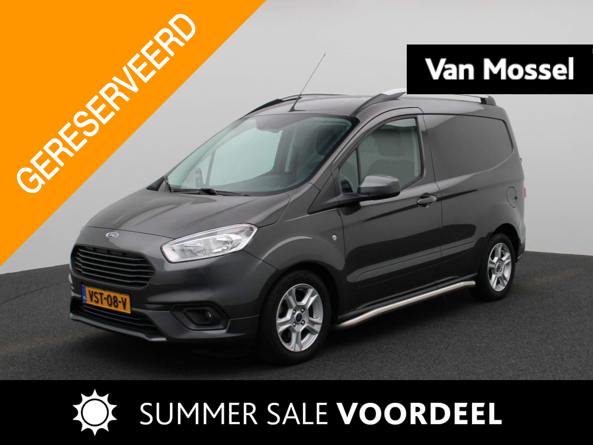 Ford Transit Courier 1.5 TDCI Limited Duratorq S&S 100 pk | Navigatie | Camera | Climatronic | Betimmering | Winterpakket | Sidebars |