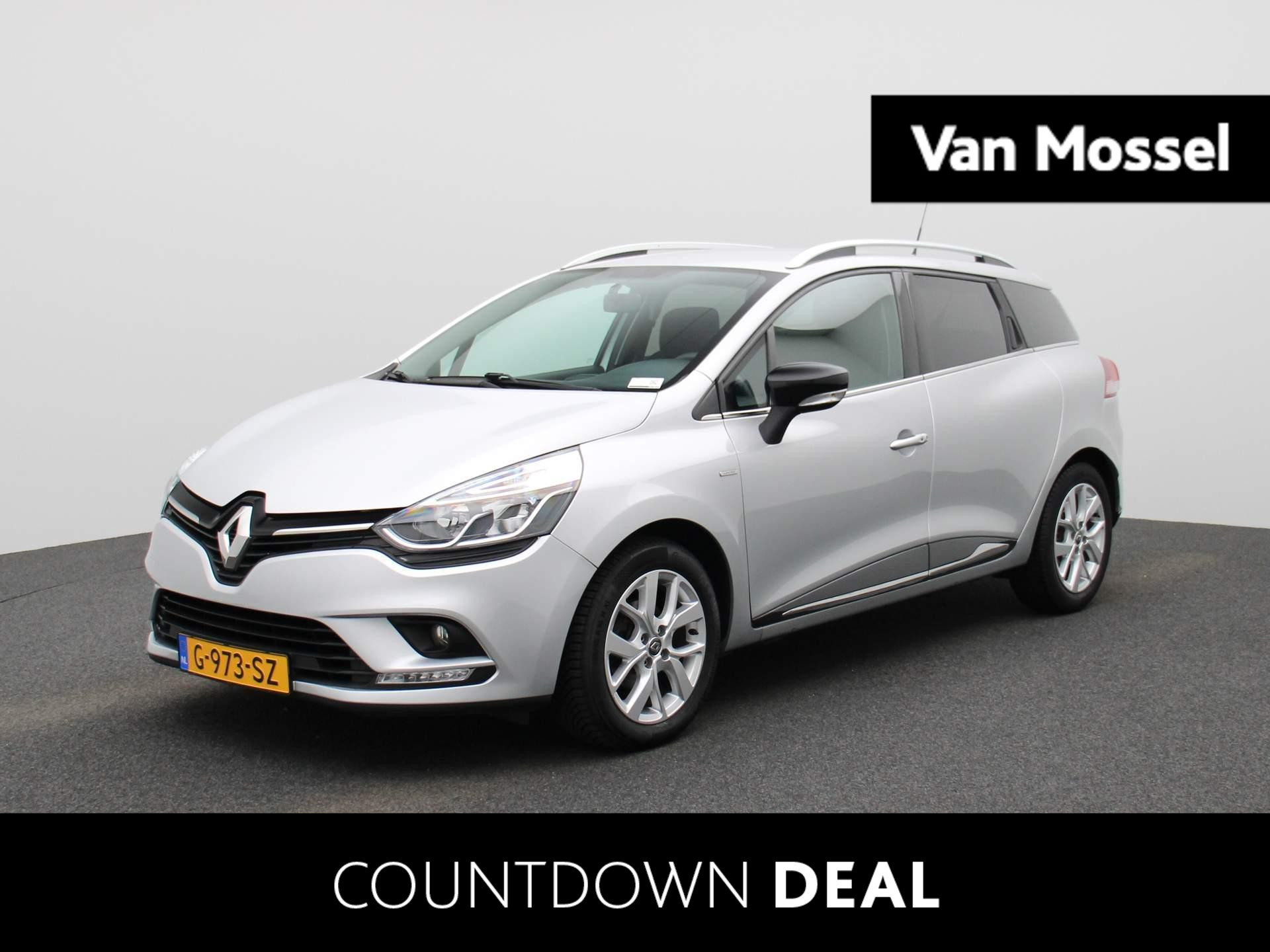 Renault Clio Estate 0.9 TCe Limited | All-Seasonbanden | Full-Map Navigatie | Keyless | PDC Achter | 16" LMV | Cruise Control & Snelheidsbegrenzer | Privacy Glass | Apple Carplay & Android Auto