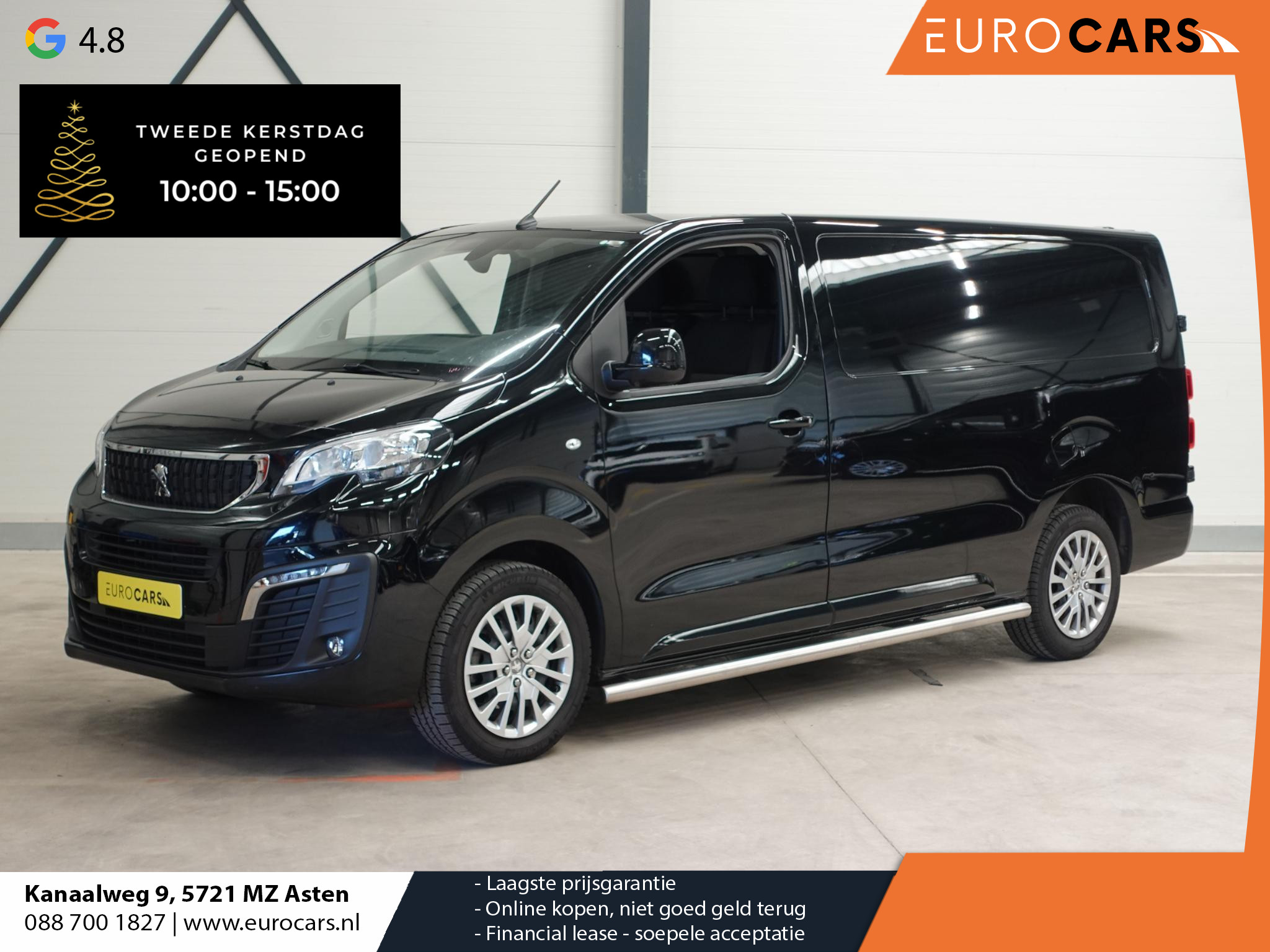 Peugeot Expert 2.0 BlueHDI 145PK L3 Automaat Airco Cruise Navigatie Trekhaak