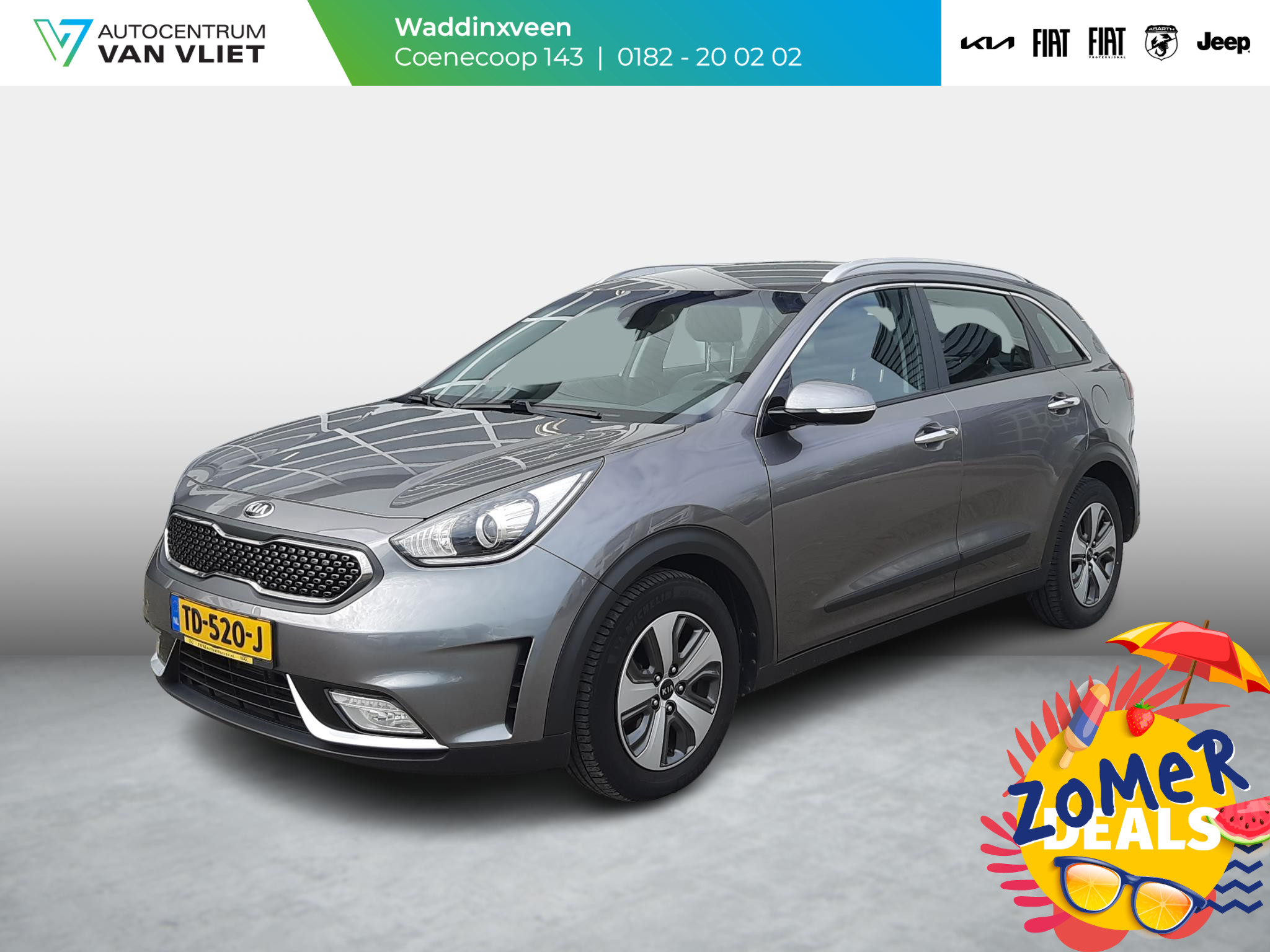 Kia Niro 1.6 GDi Hybrid DynamicLine | Navi | Clima | Camera | Carplay | Cruise