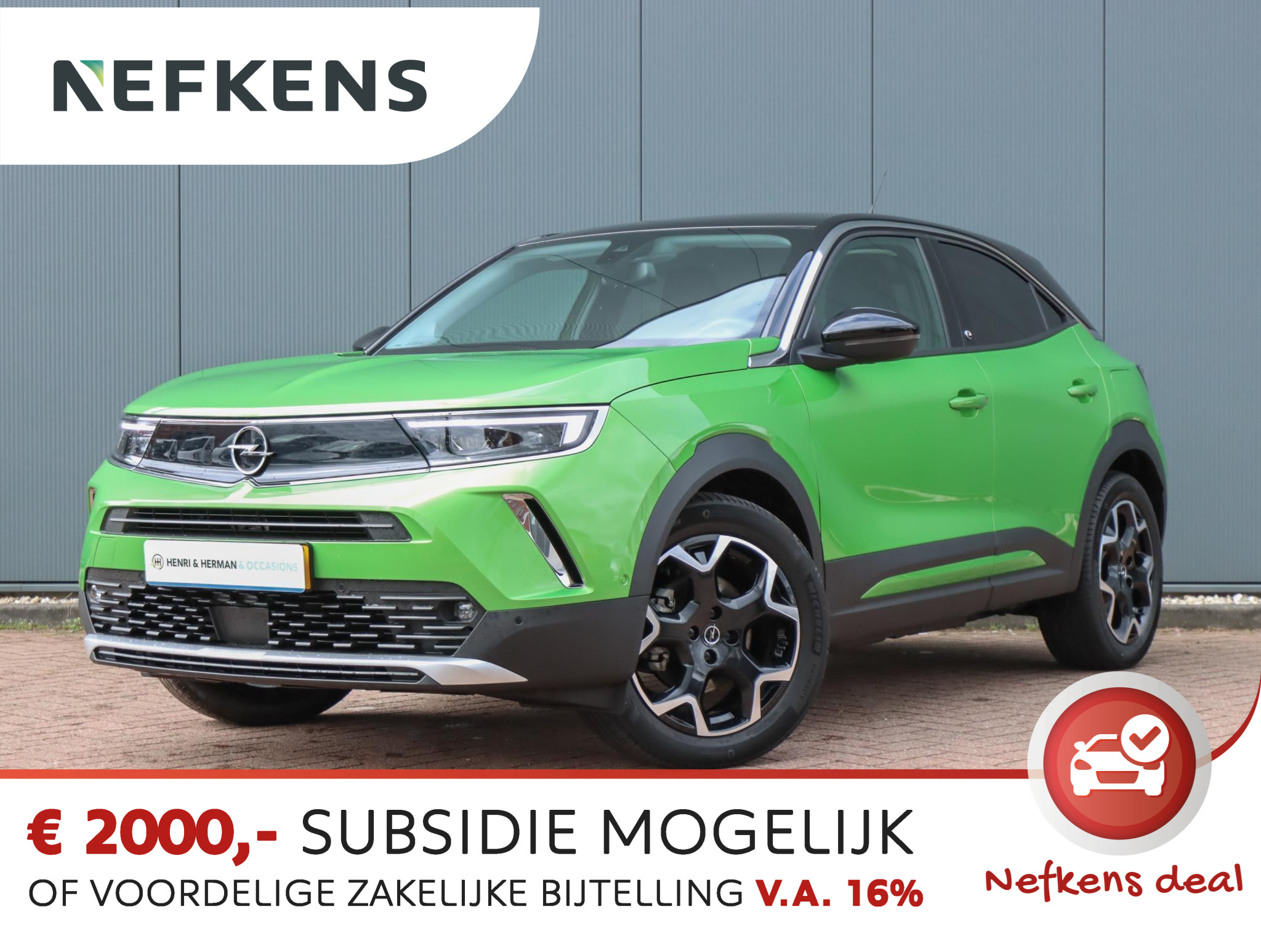 Opel Mokka-e 50-kWh Ultimate (12% BIJT.!!/SUBSIDIE!!/Alcantara/18"LMV/Camera)