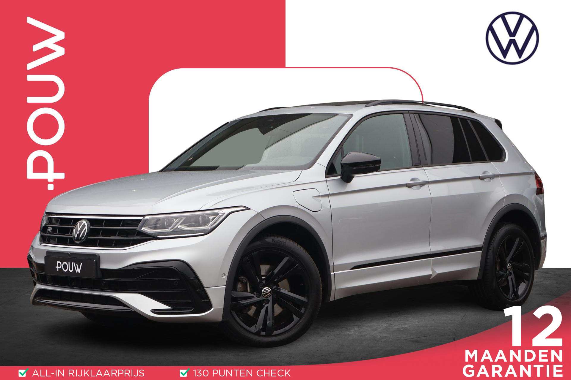 Volkswagen Tiguan 1.4 TSI 245pk eHybrid R-Line Business+ | Panoramadak | Camera Rondom | Head-up Display | Elektrische Achterklep