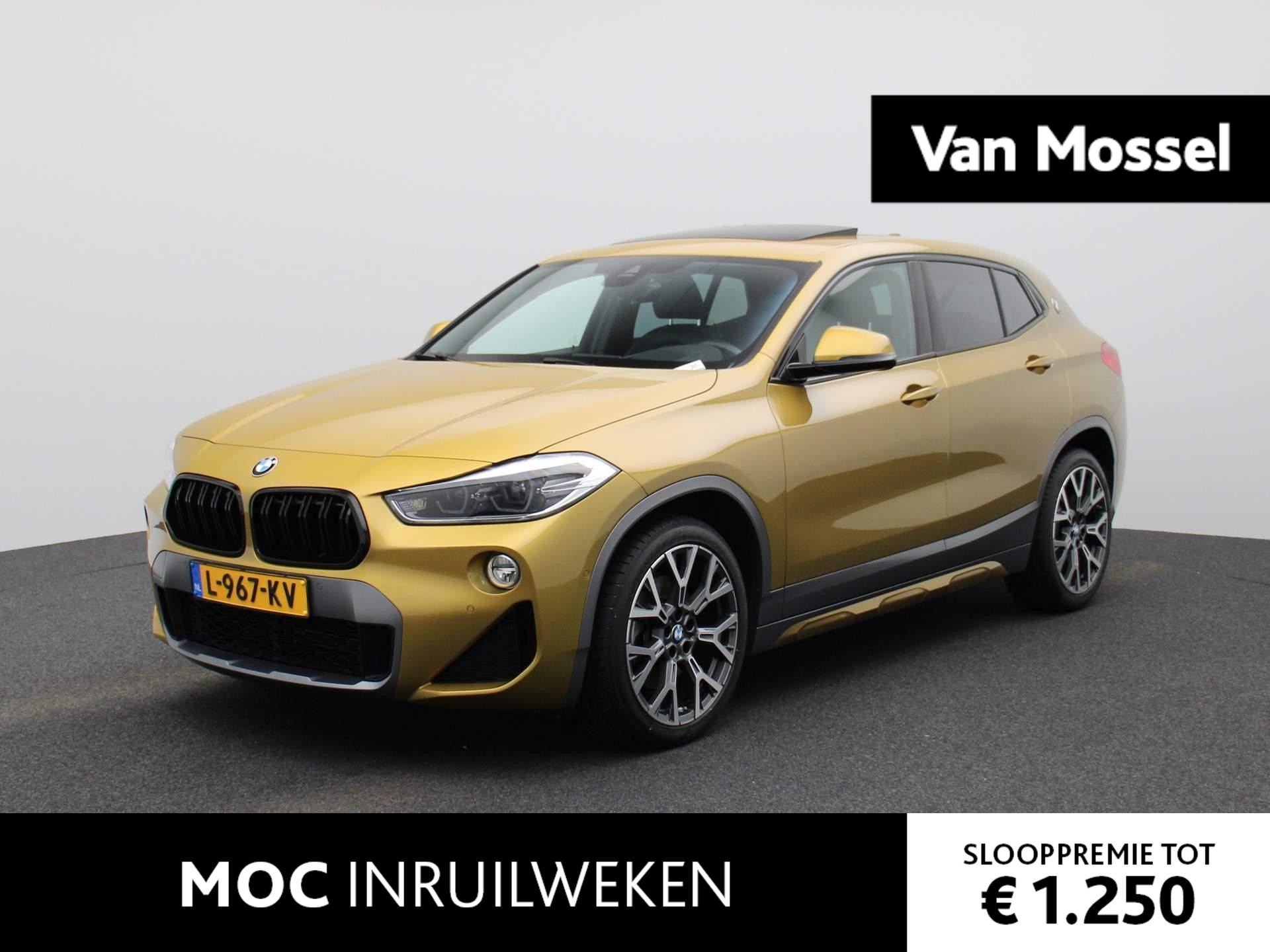 BMW X2 sDrive20i High Executive | Leder | Navi | Cam | Schuifdak | PDC | LMV | LED |